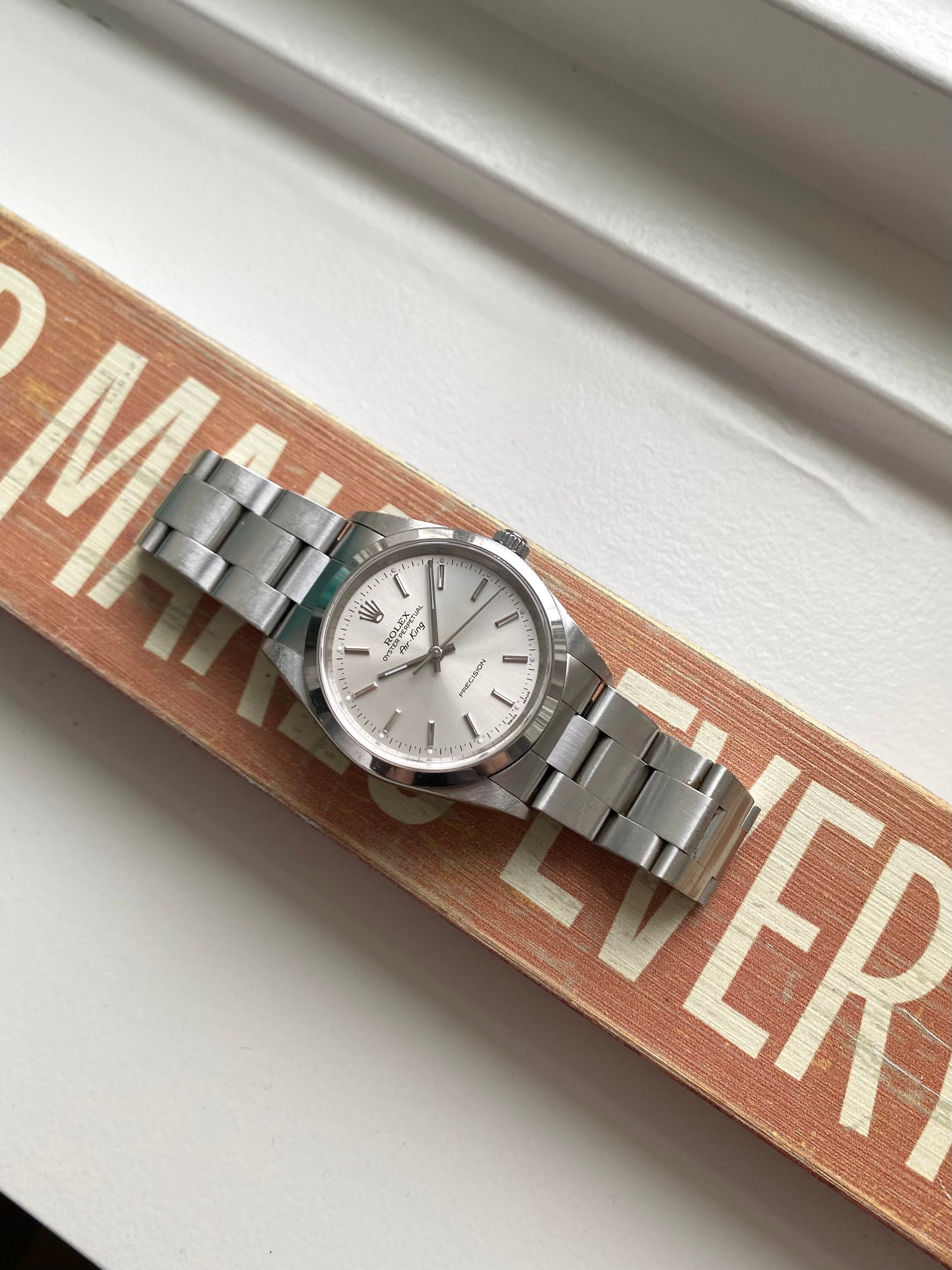 Rolex Air King 14000 - Sticker