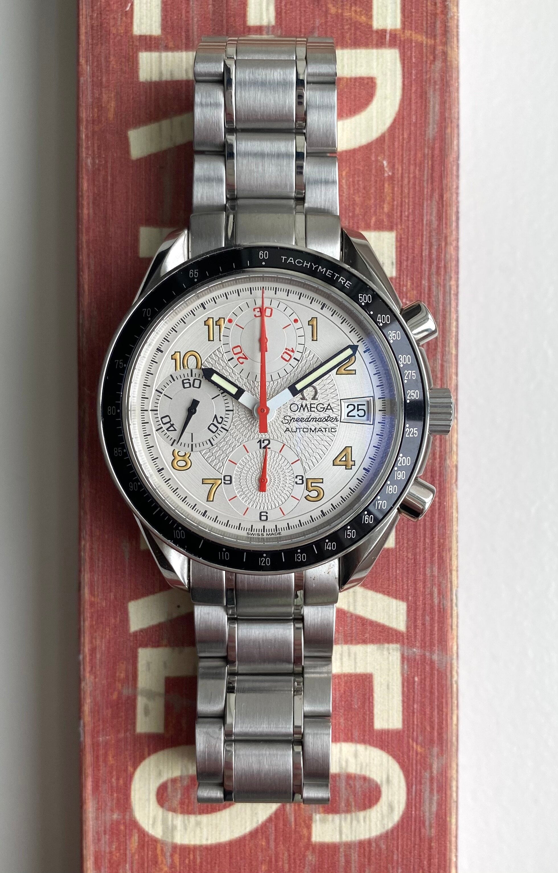 Omega Speedmaster MK40 — White Dial