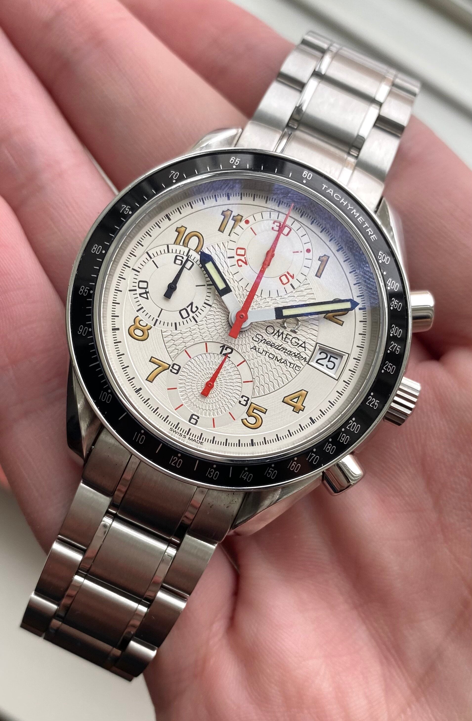 Omega Speedmaster MK40 — White Dial