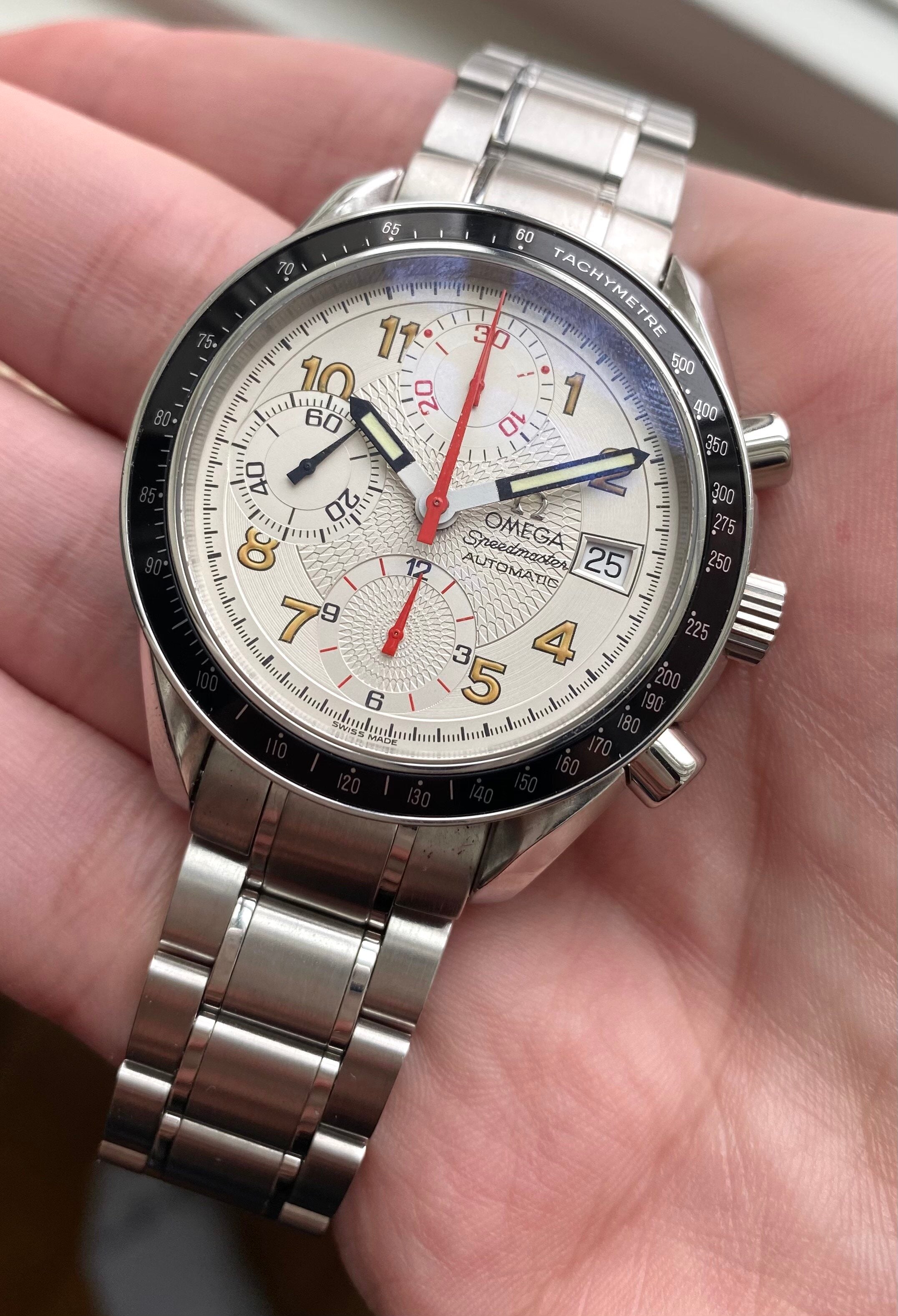 Omega Speedmaster MK40 — White Dial