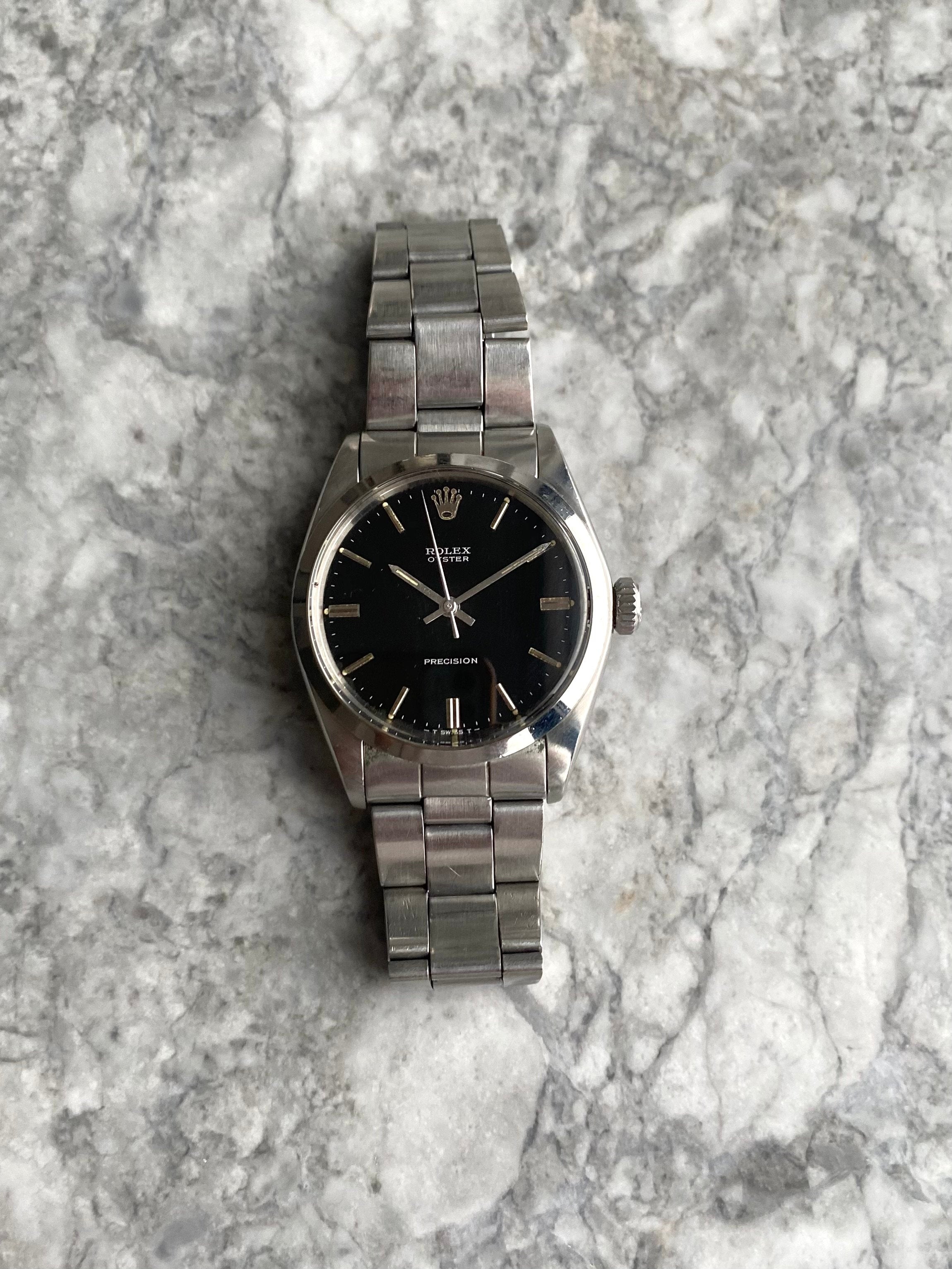 Rolex Precision Oyster - Glossy Black.