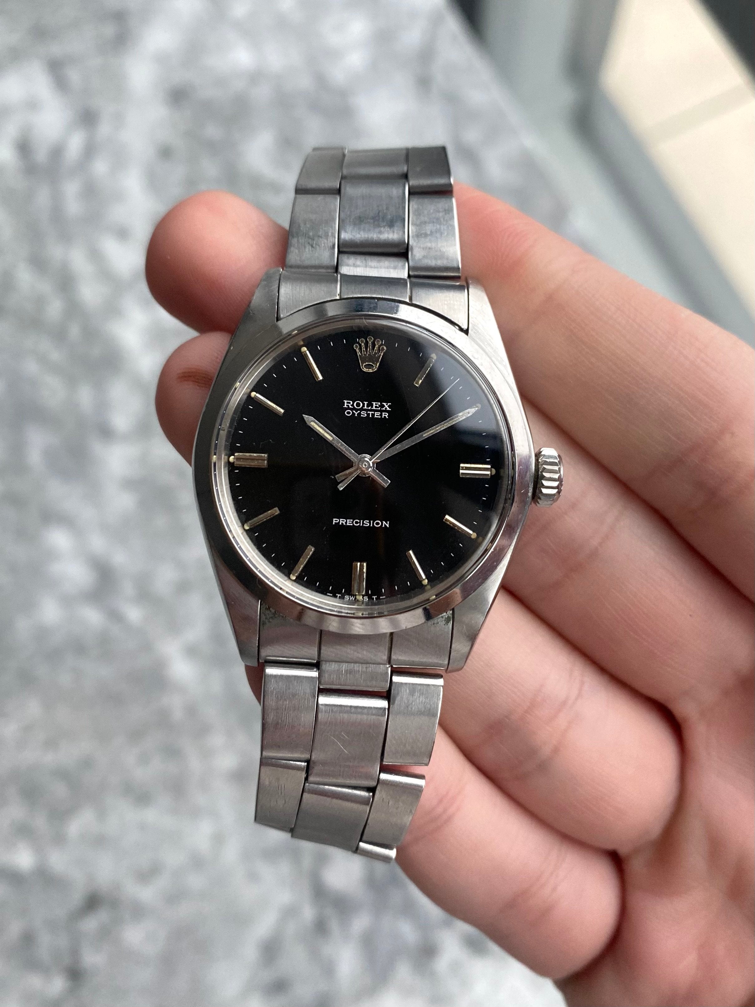 Rolex Precision Oyster - Glossy Black.