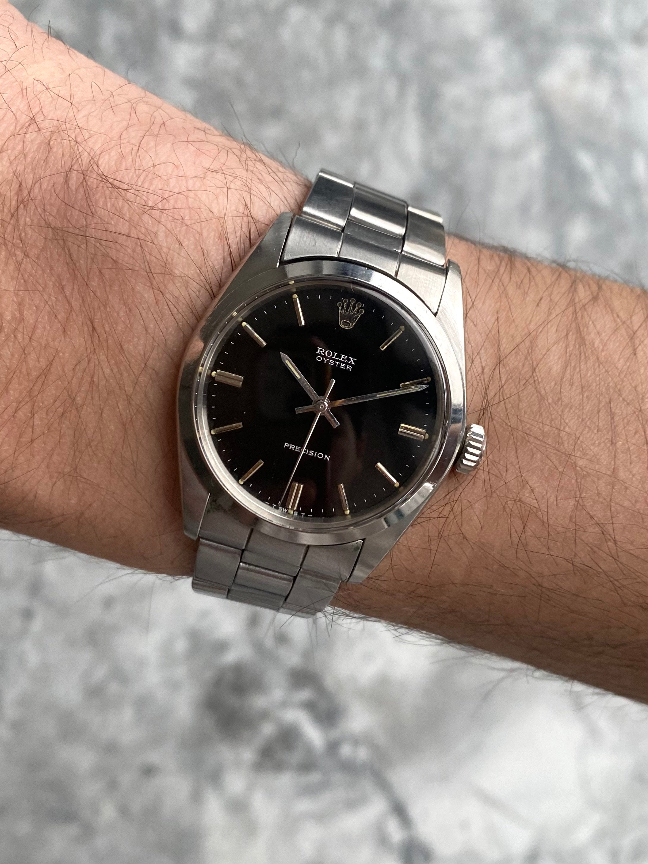 Rolex Precision Oyster - Glossy Black.