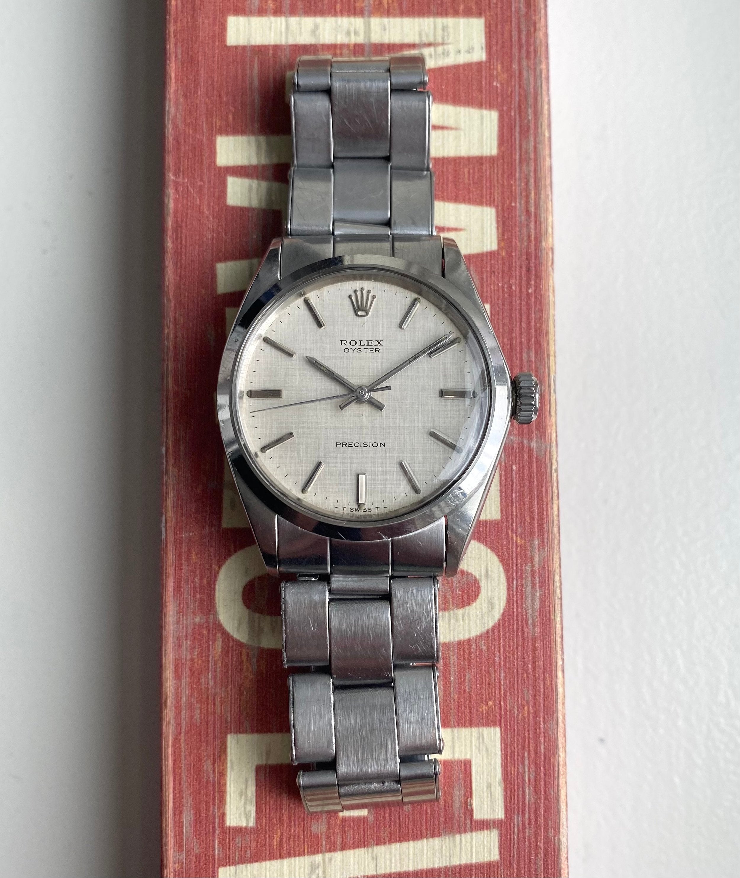 Rolex Oysterprecision ref. 6426 — Linen Dial