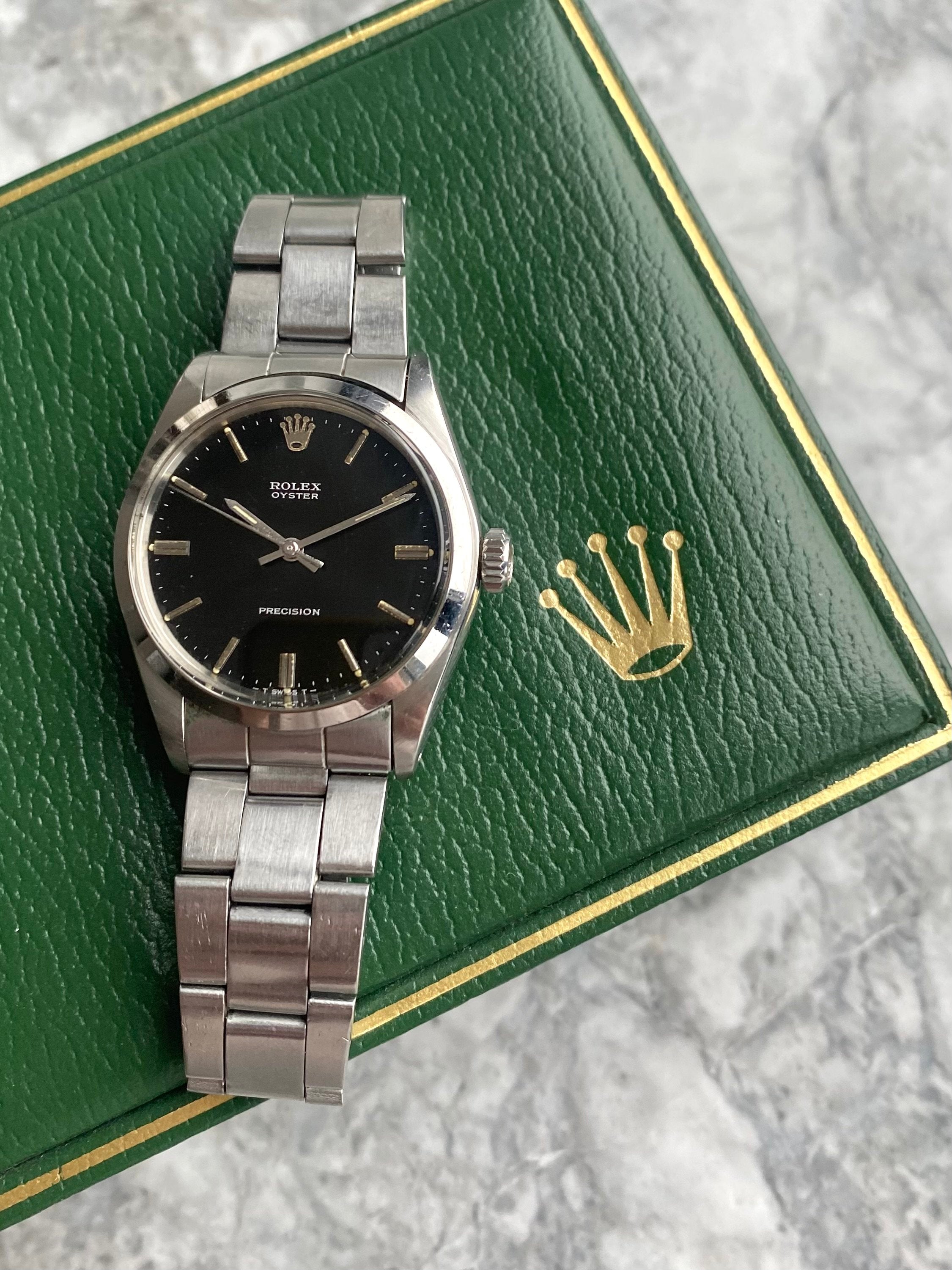 Rolex Precision Oyster - Glossy Black.