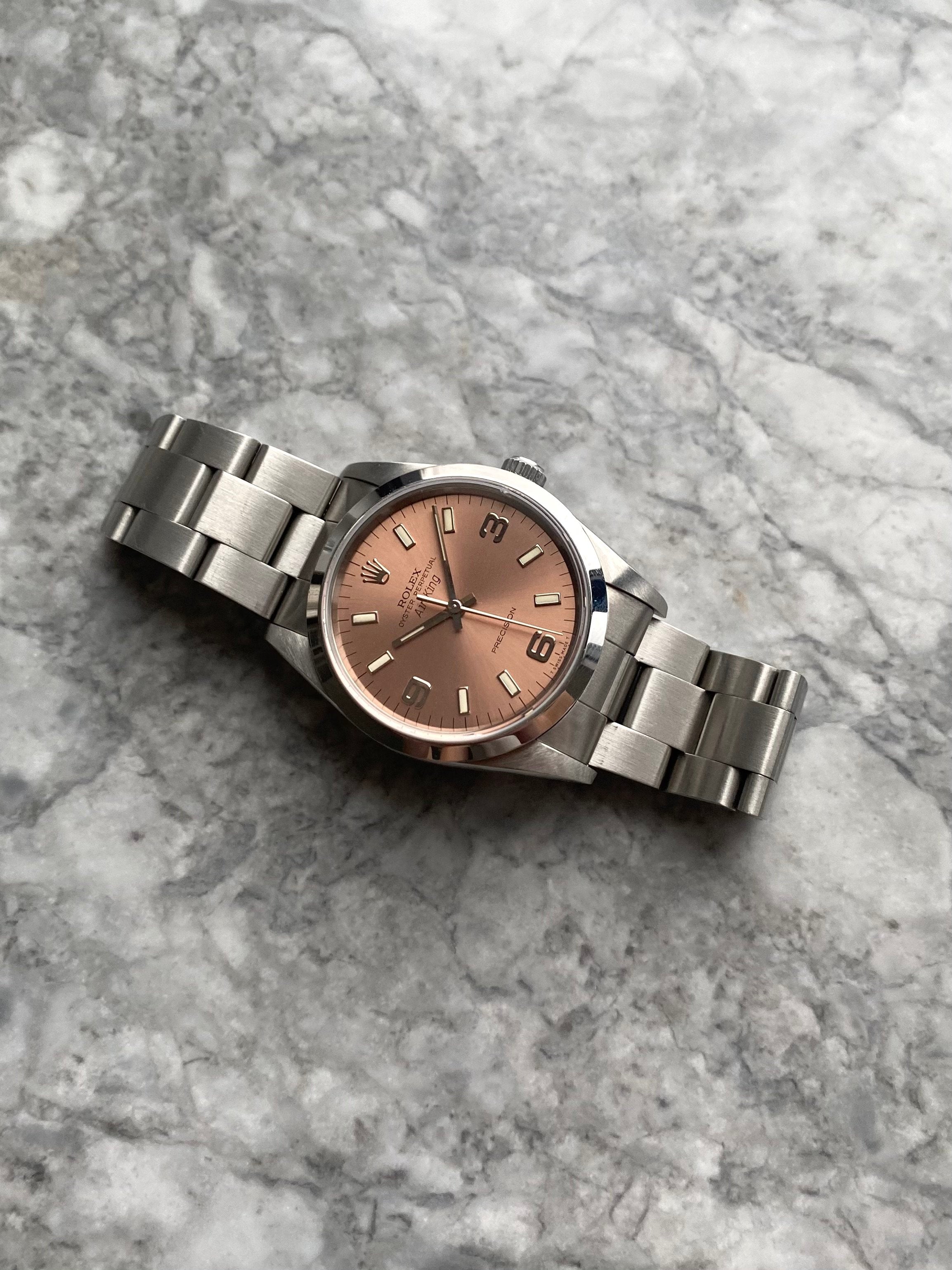 Rolex Air King 14000 - Salmon Dial.