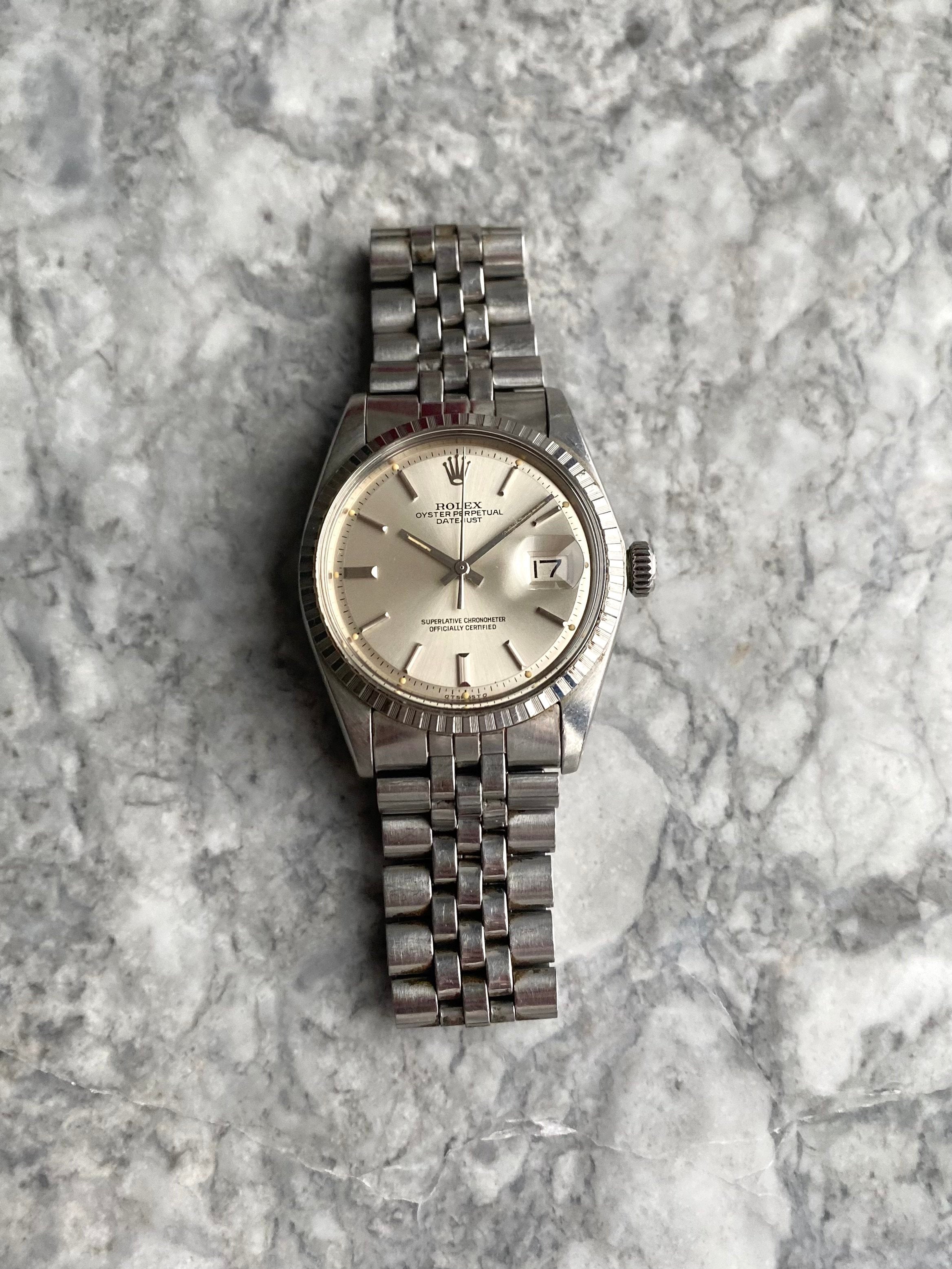 Rolex Datejust 1603 - Silver Sigma Dial.