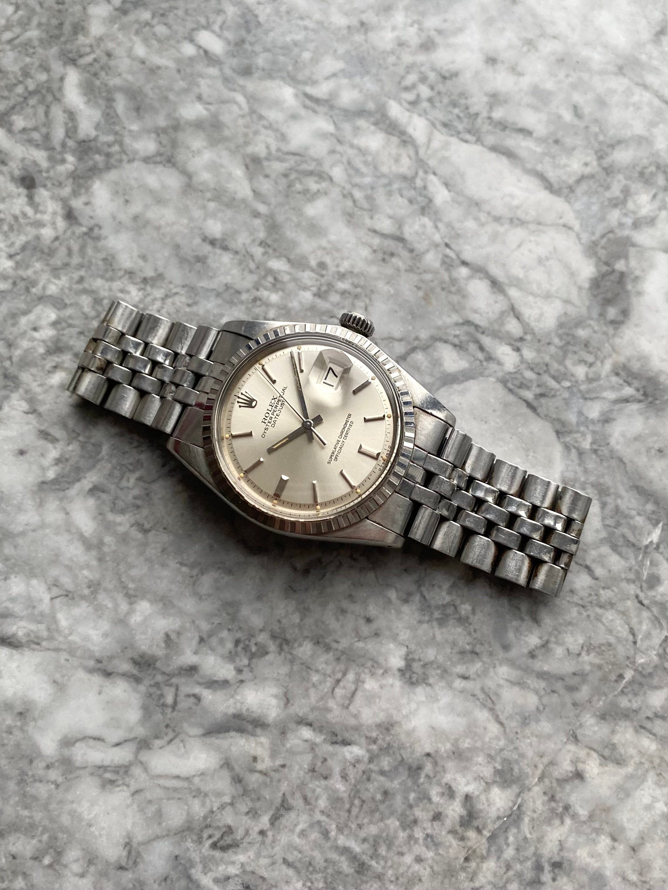 Rolex Datejust 1603 - Silver Sigma Dial.