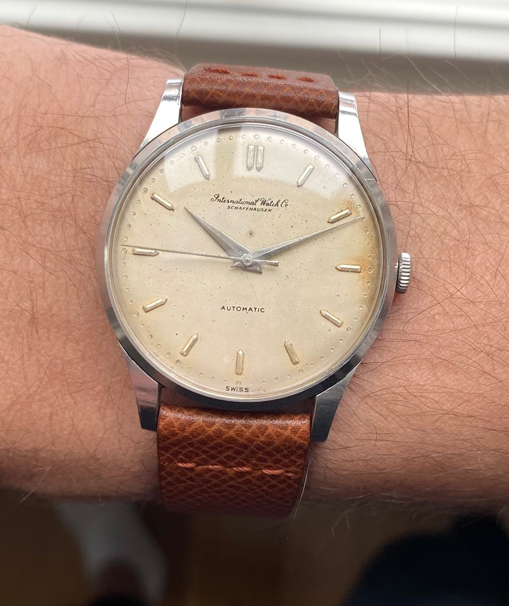 IWC — Cream Dial