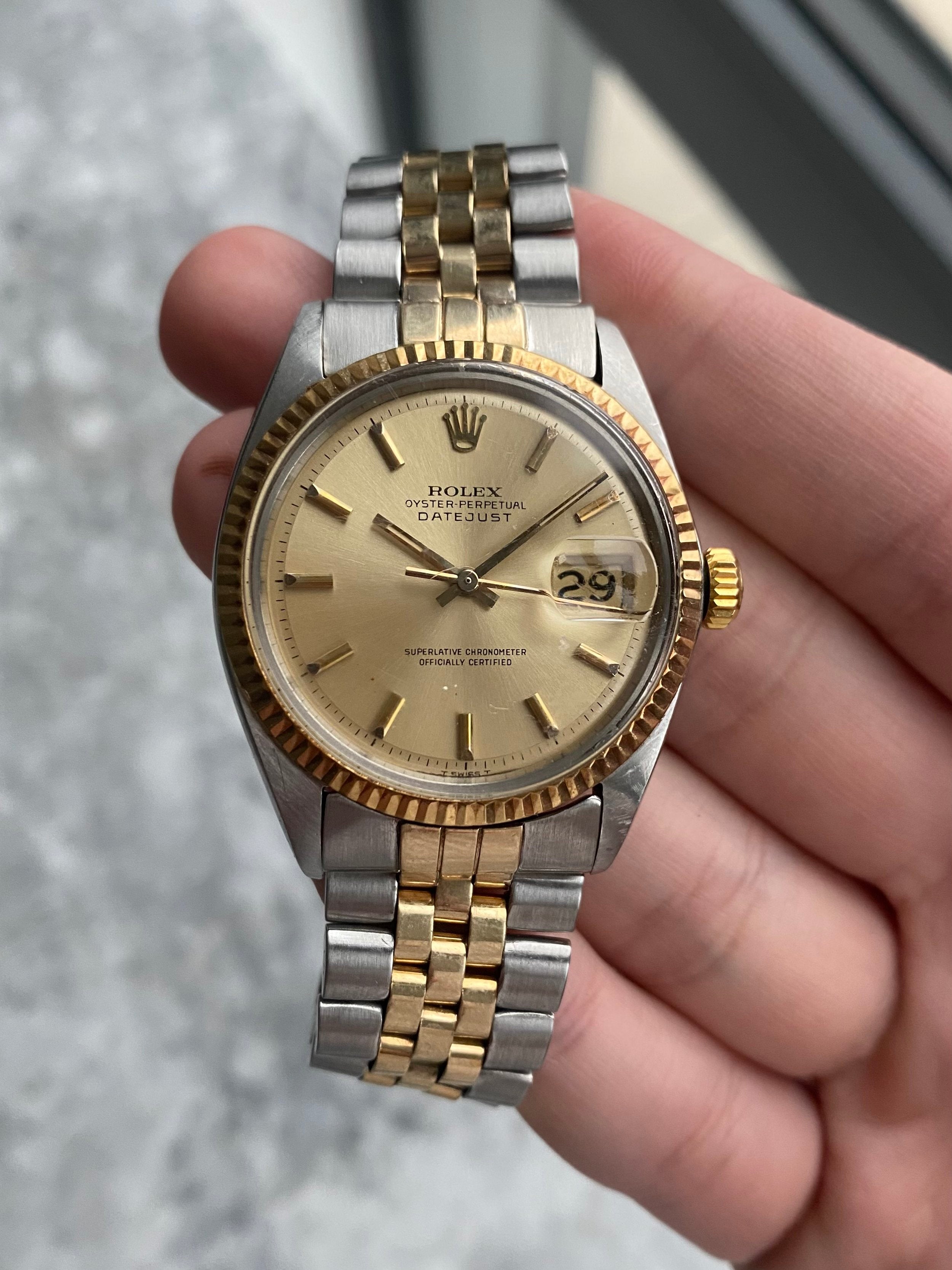 Rolex Datejust 1601 - Two Tone.