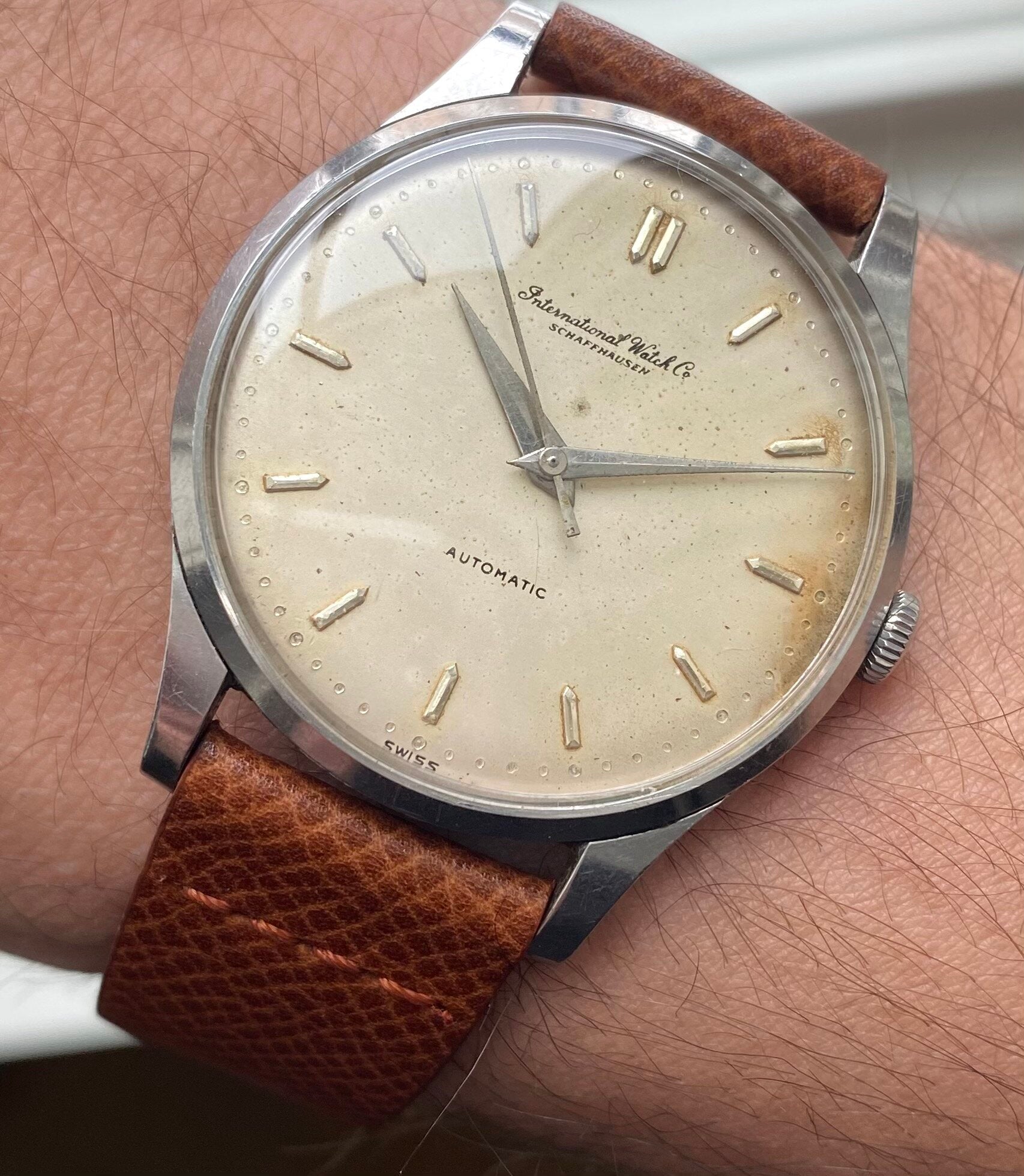 IWC — Cream Dial