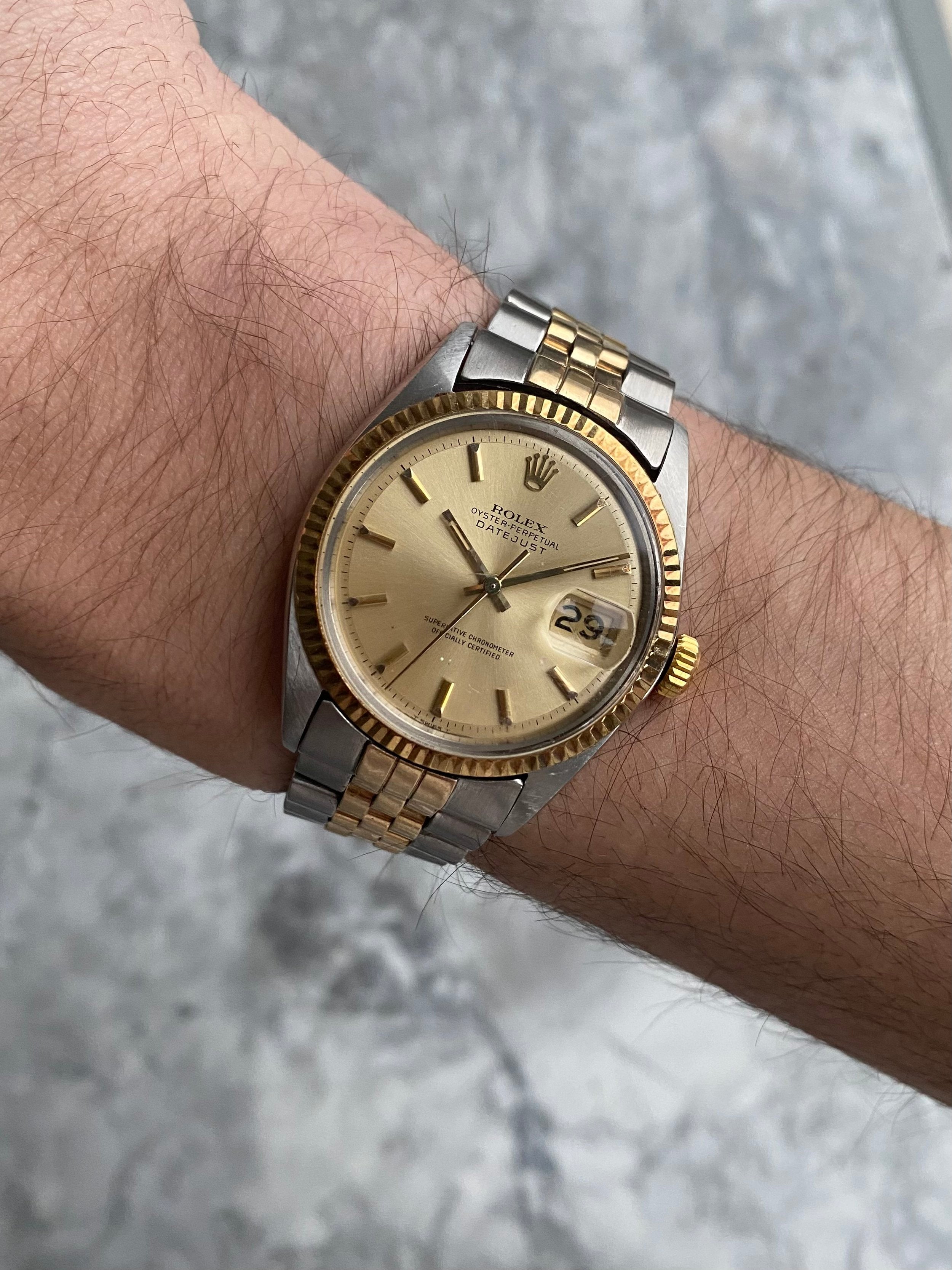 Rolex Datejust 1601 - Two Tone.