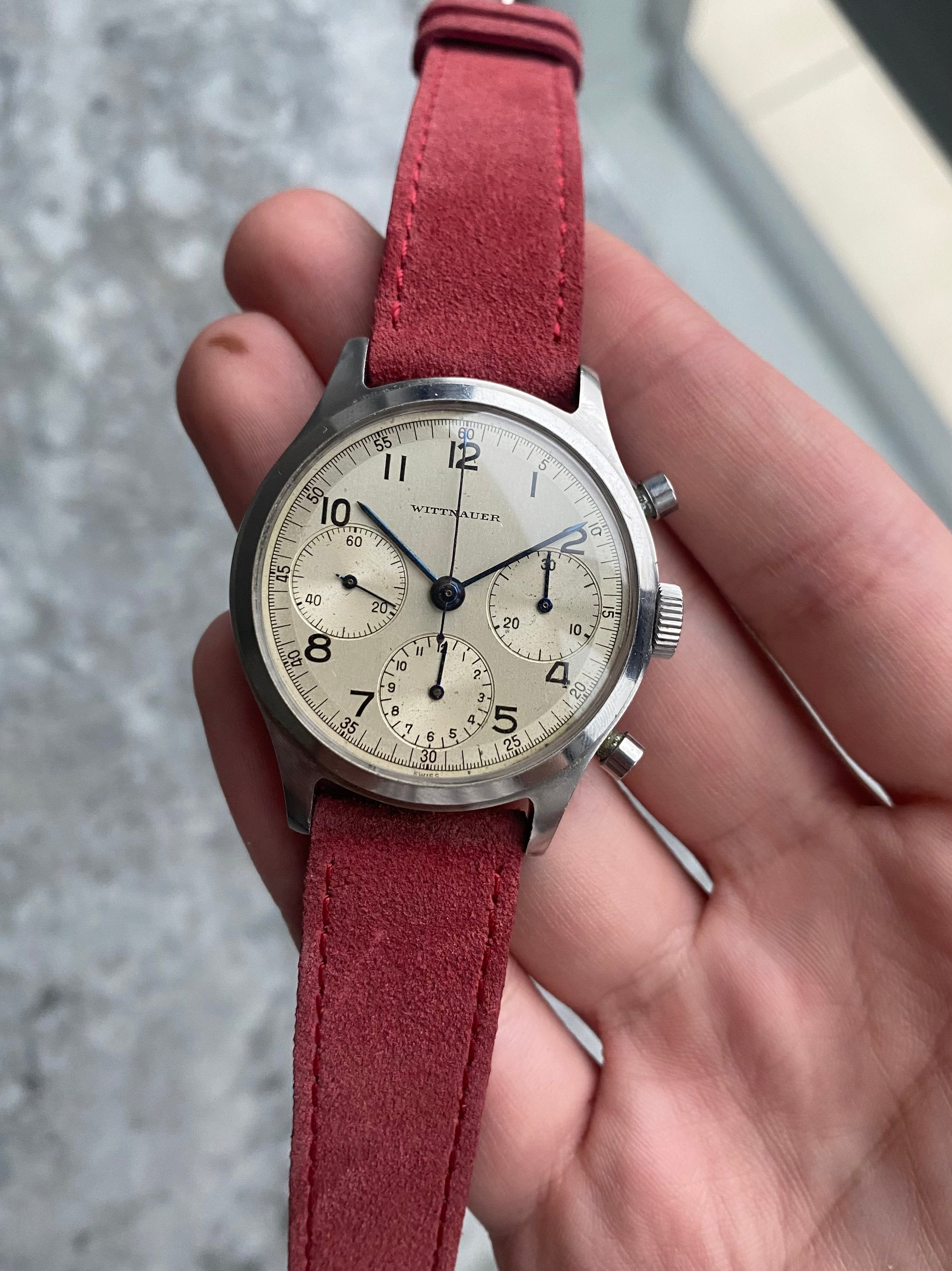 Wittnauer Chronograph - Oversized Case.