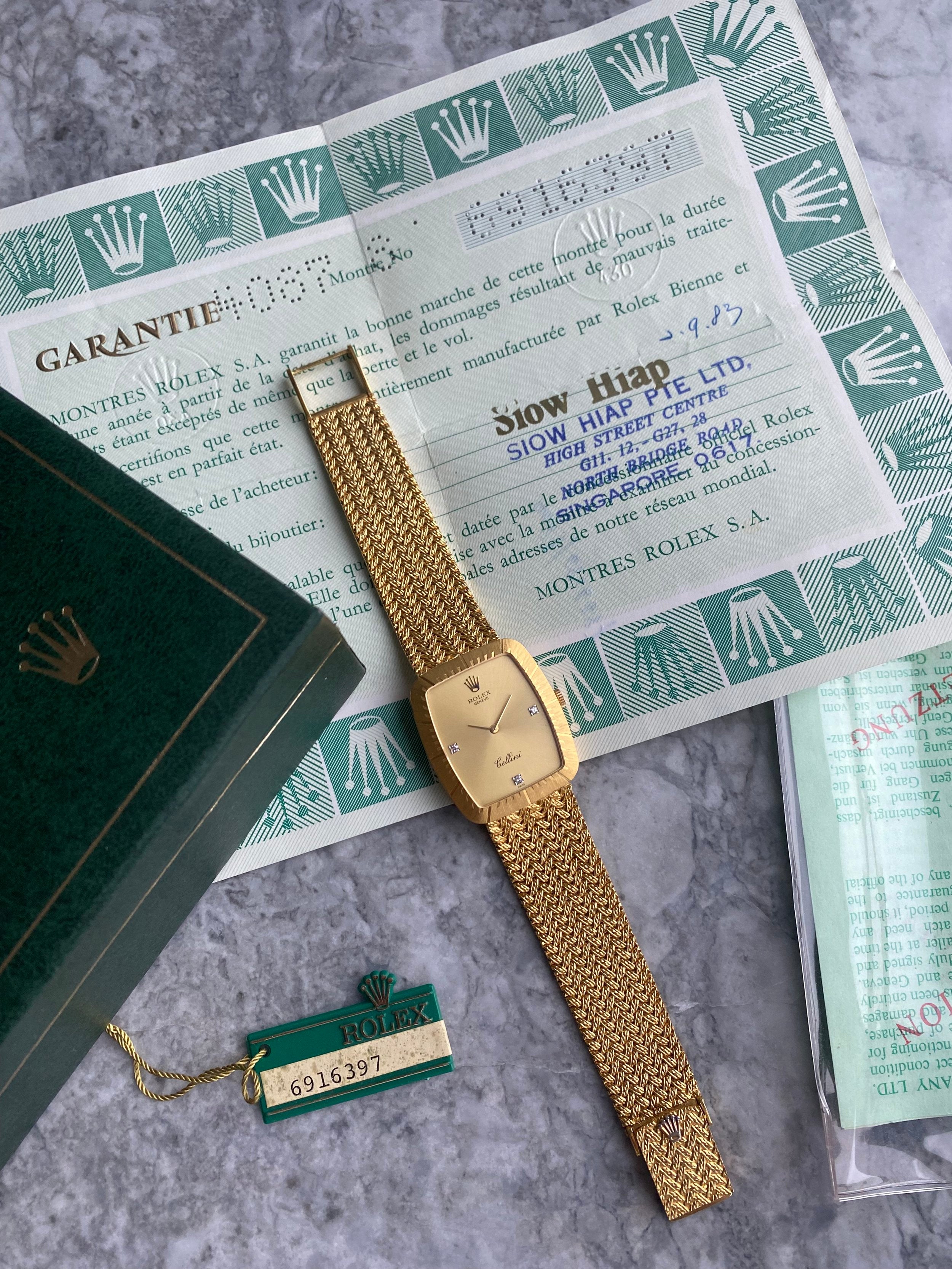 Rolex Cellini 4087 - Box and Papers.