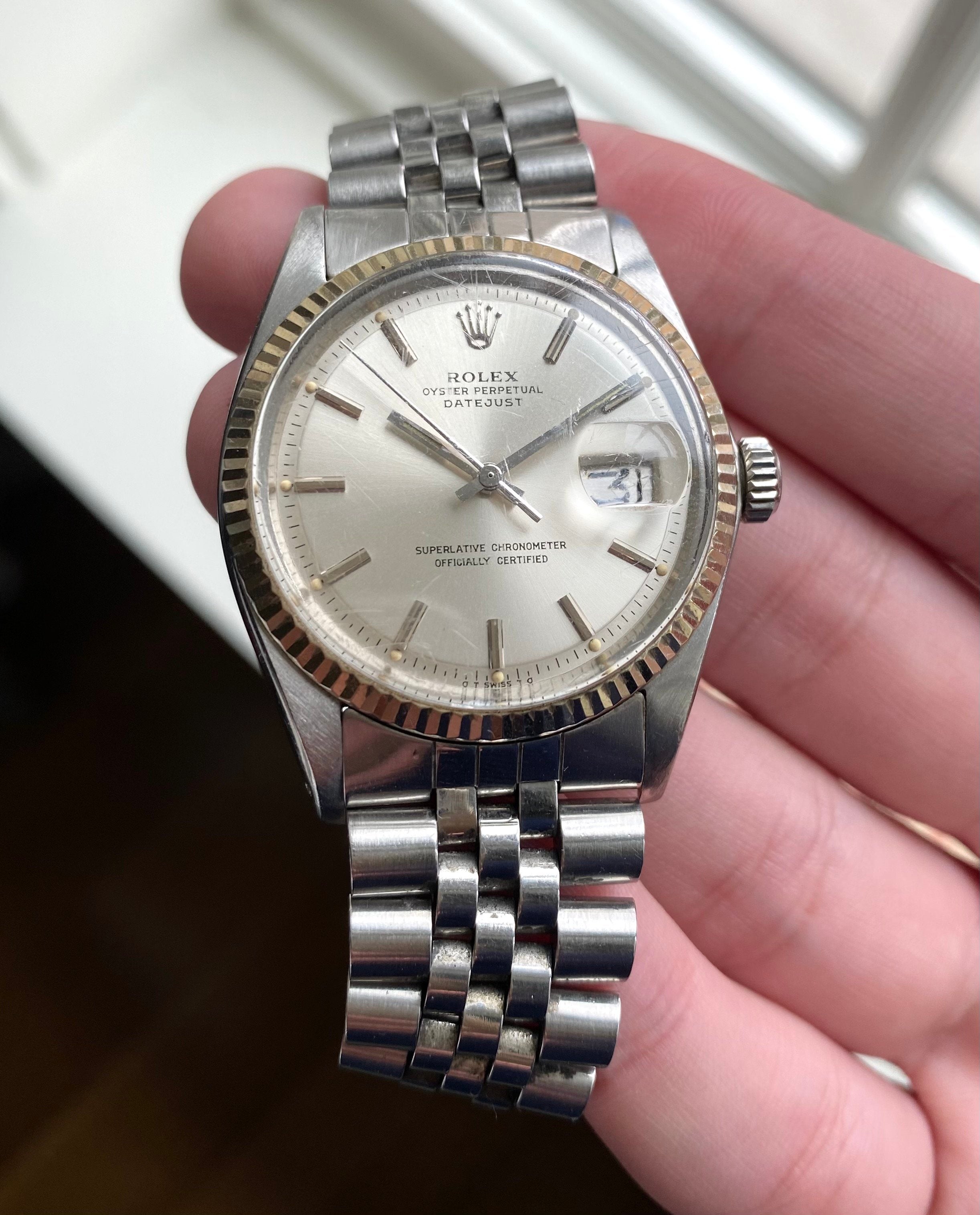 Rolex Datejust ref. 1601 — Silver Sigma Dial