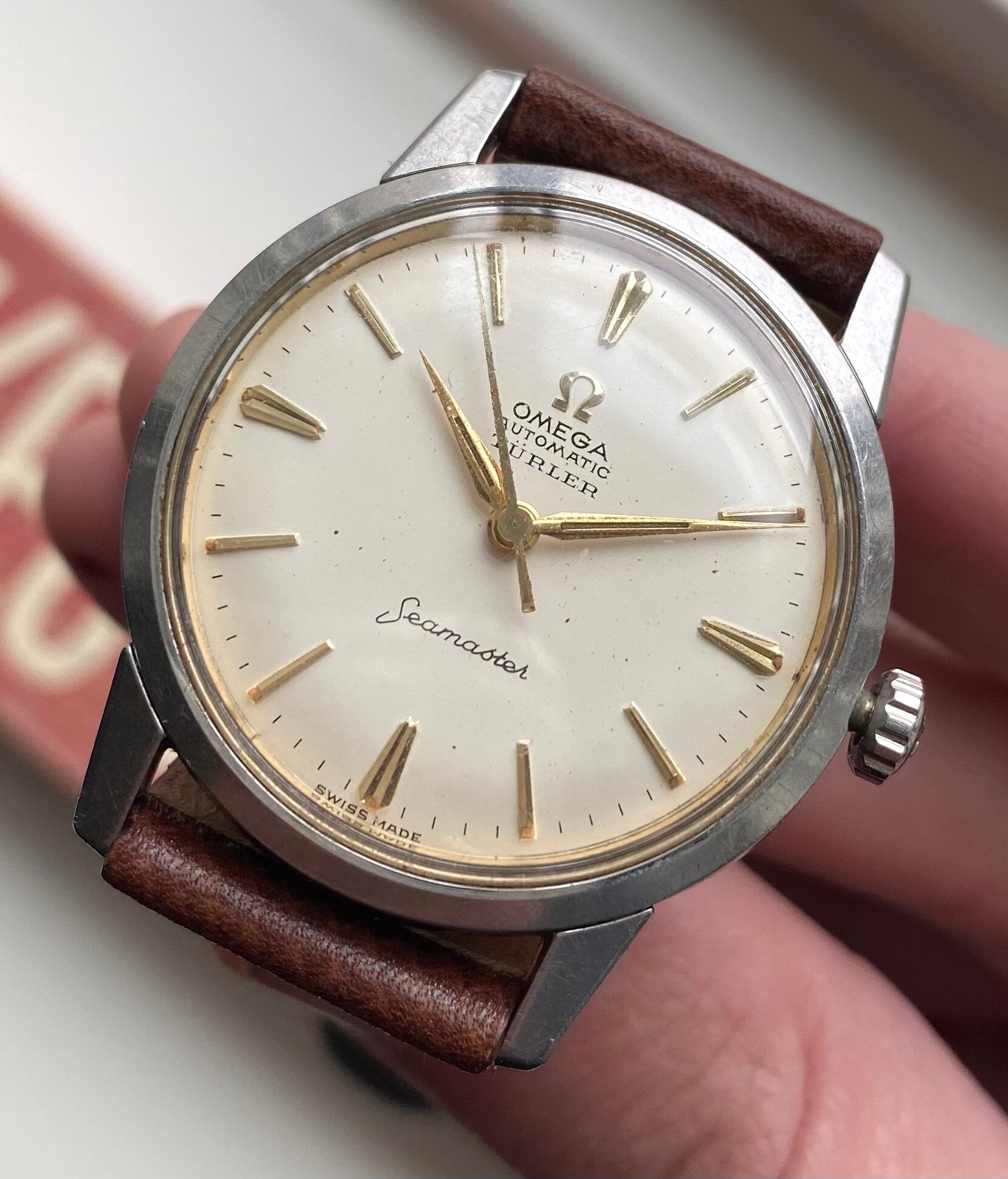 Omega Seamaster — "Turler" Stamp