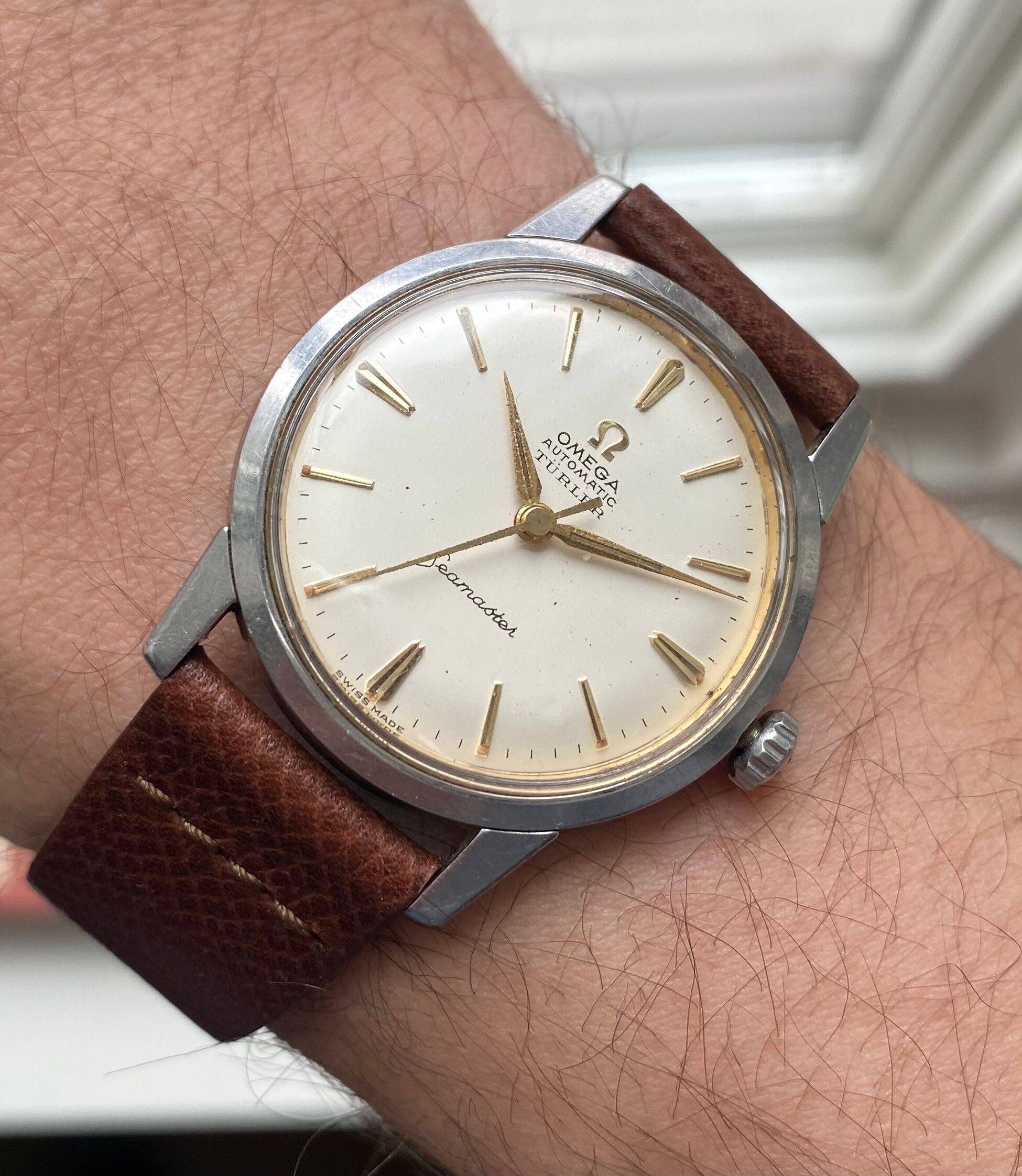 Omega Seamaster — "Turler" Stamp