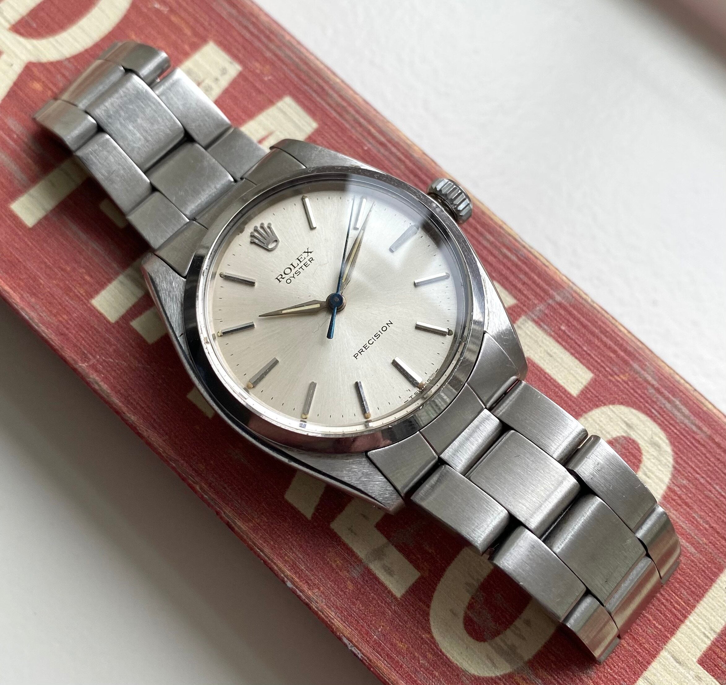 Rolex Oyster Precision ref. 6426 — Alpha Hands