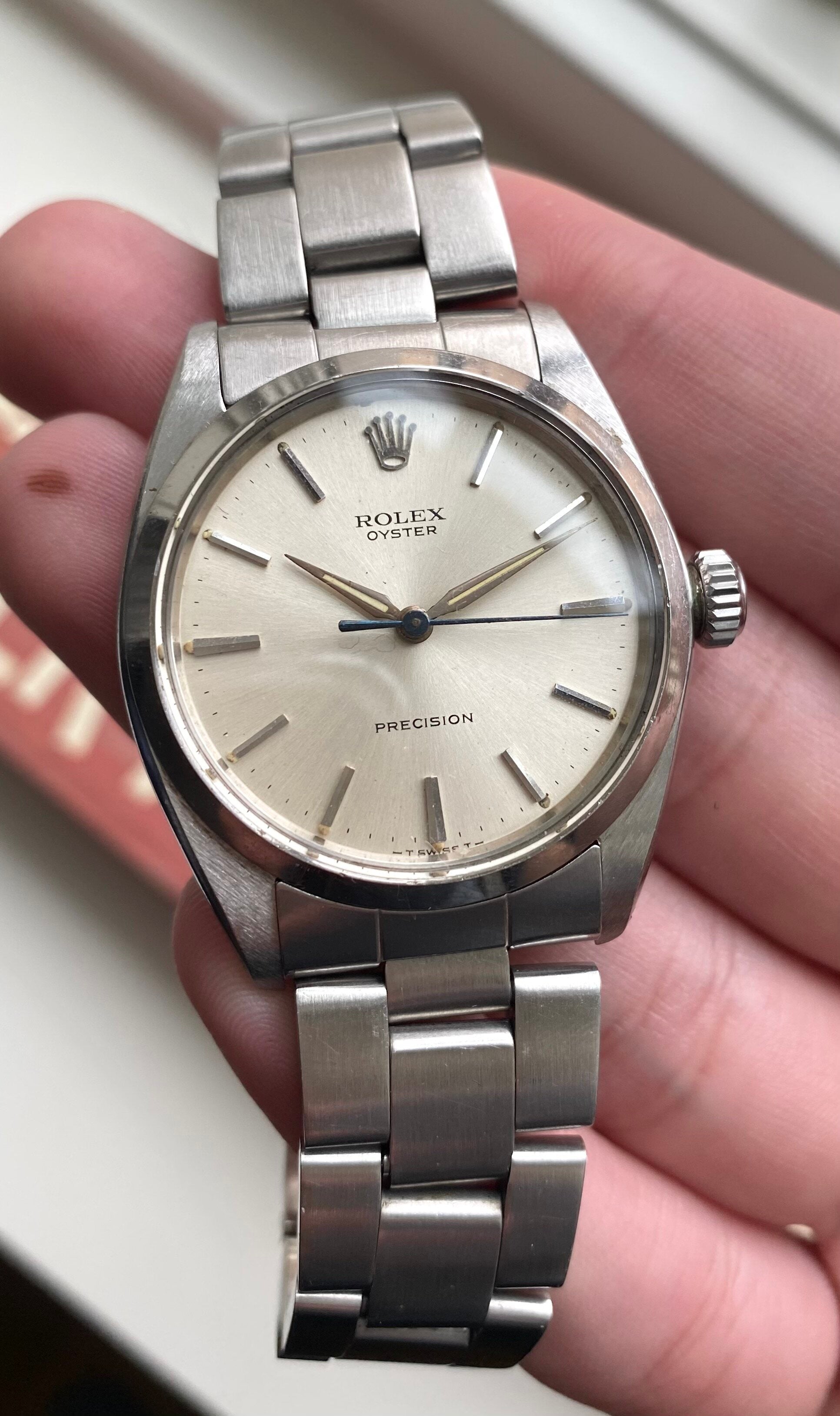 Rolex Oyster Precision ref. 6426 — Alpha Hands