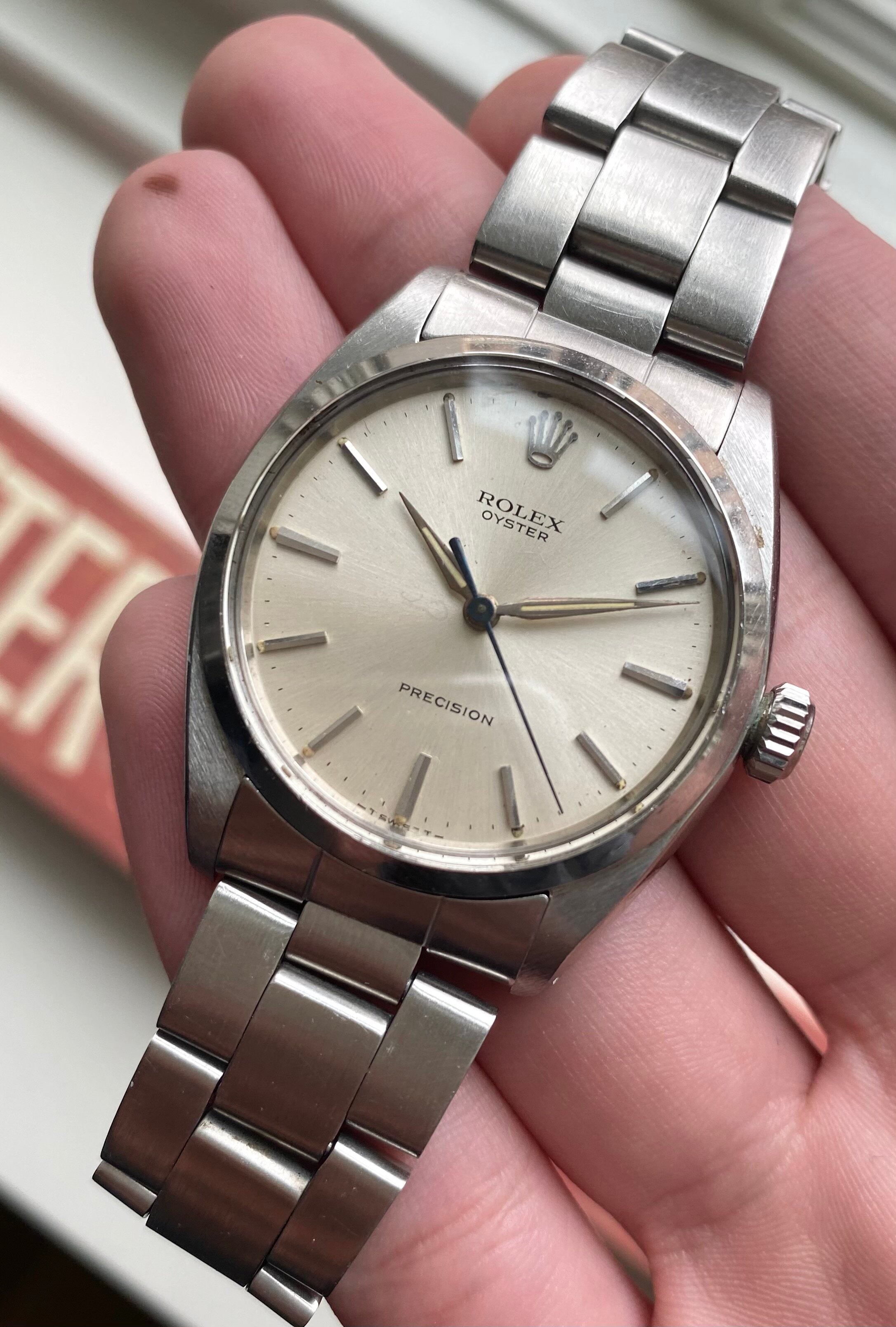 Rolex Oyster Precision ref. 6426 — Alpha Hands