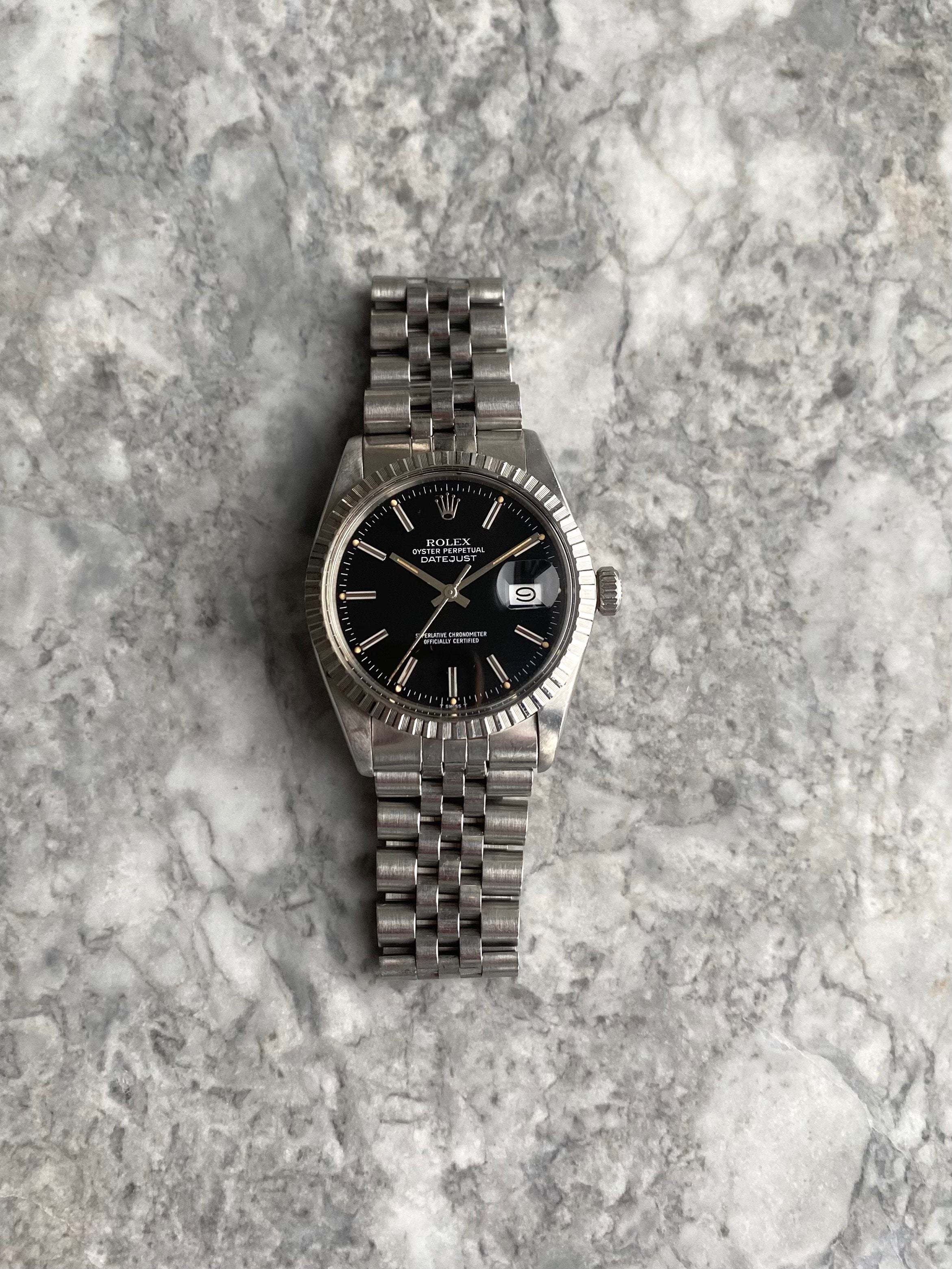 Rolex Datejust 16030 - Glossy Black