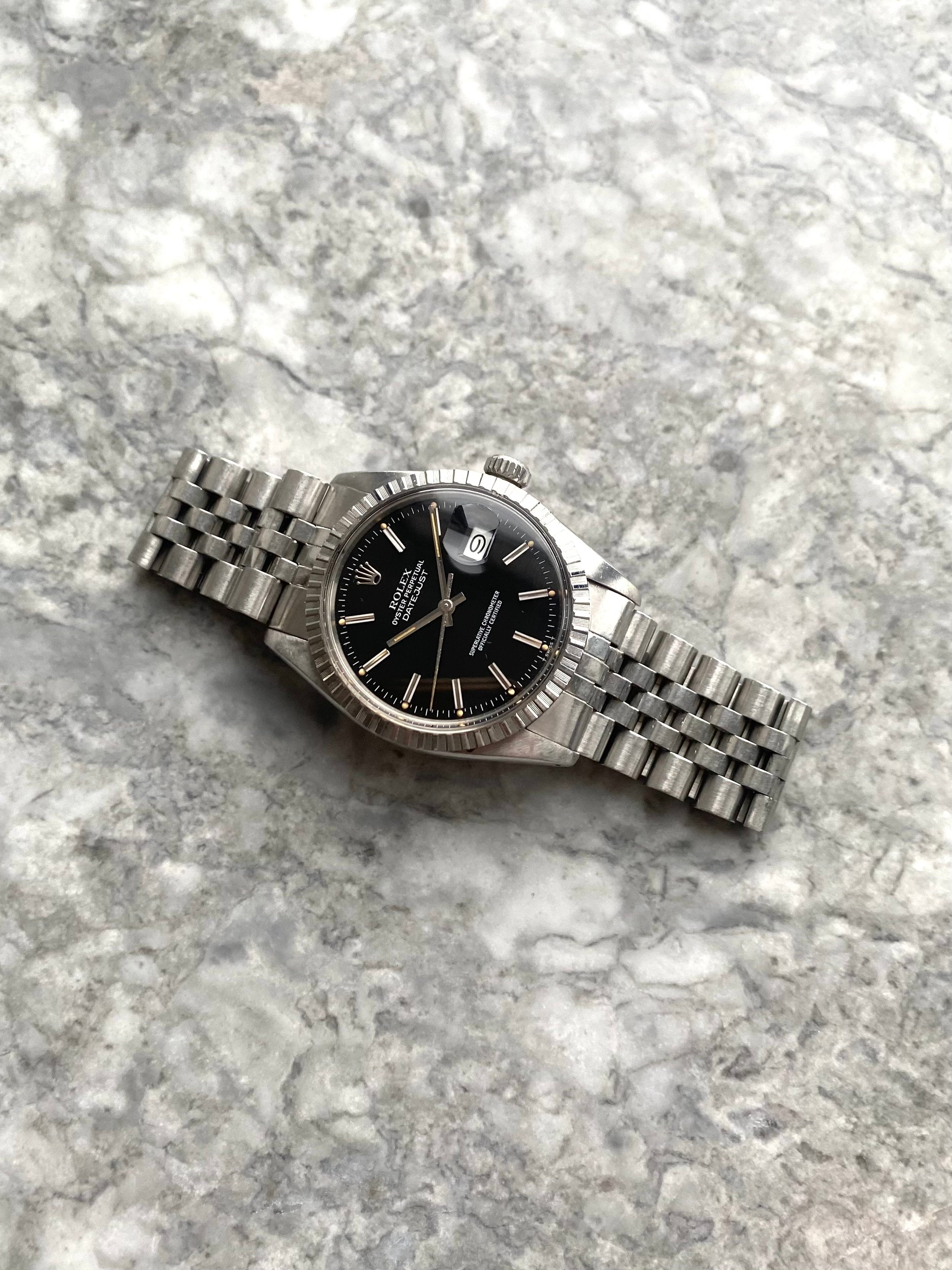 Rolex Datejust 16030 - Glossy Black