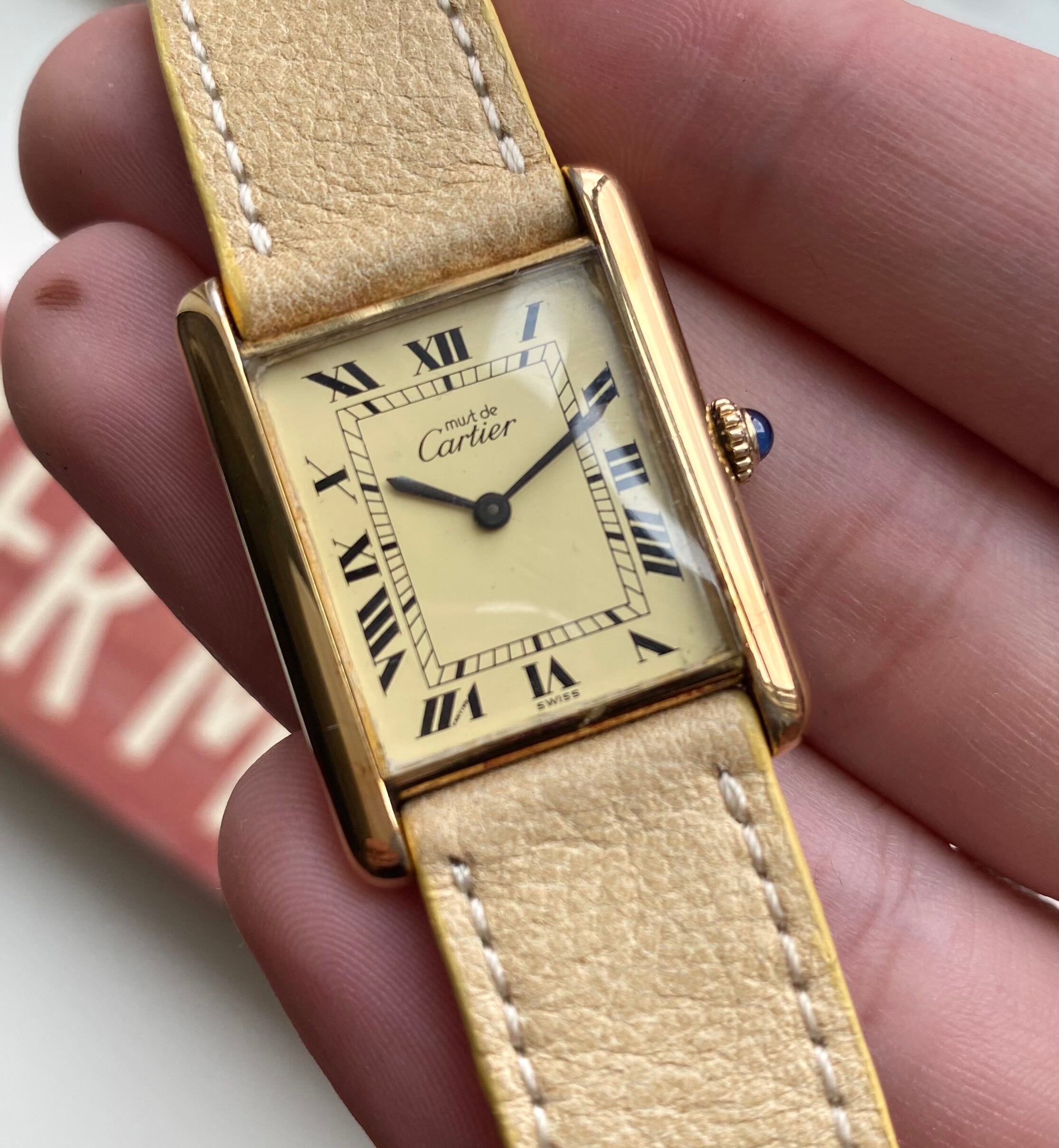 Must de Cartier Tank — Box and Papers