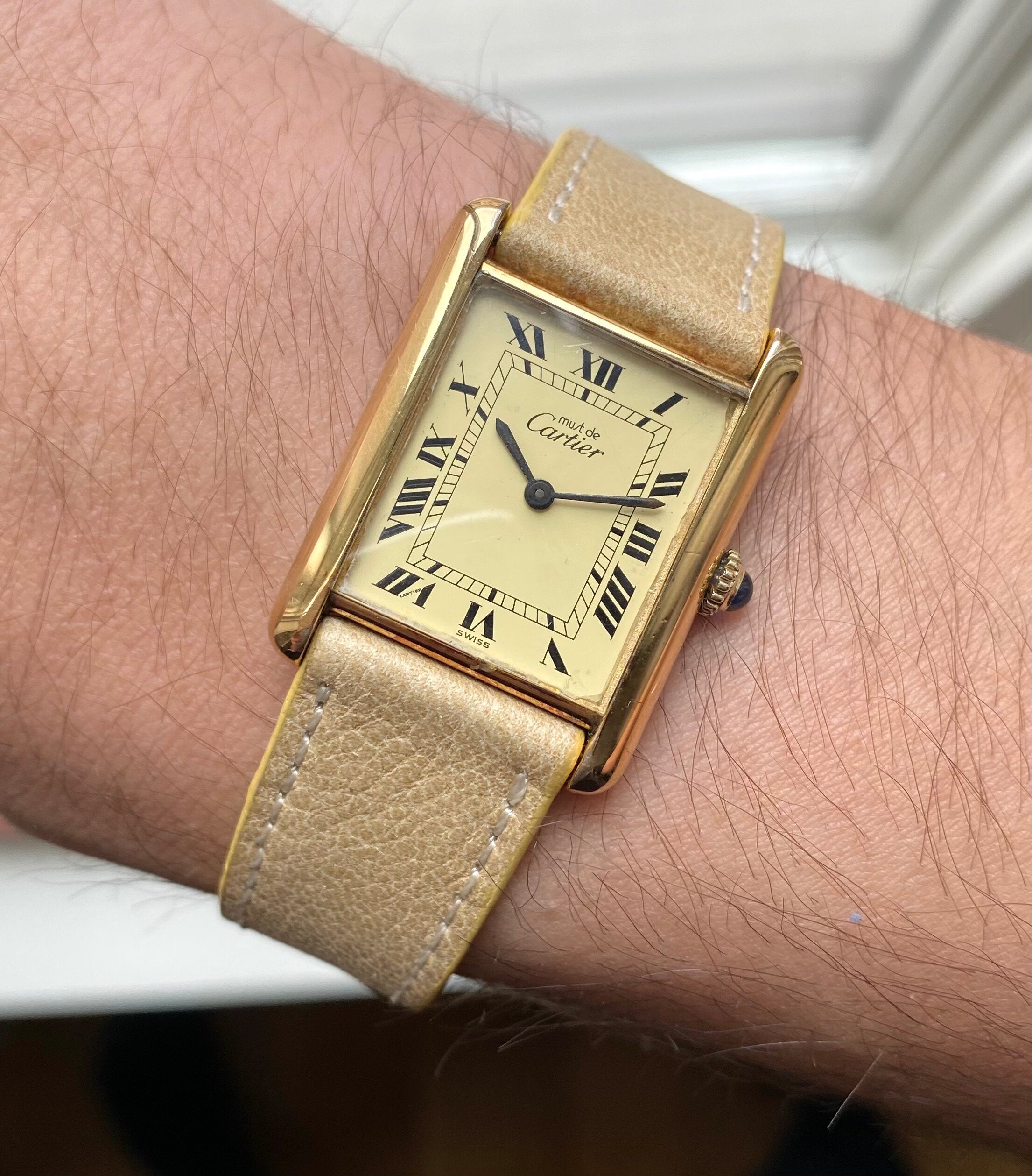 Must de Cartier Tank — Box and Papers