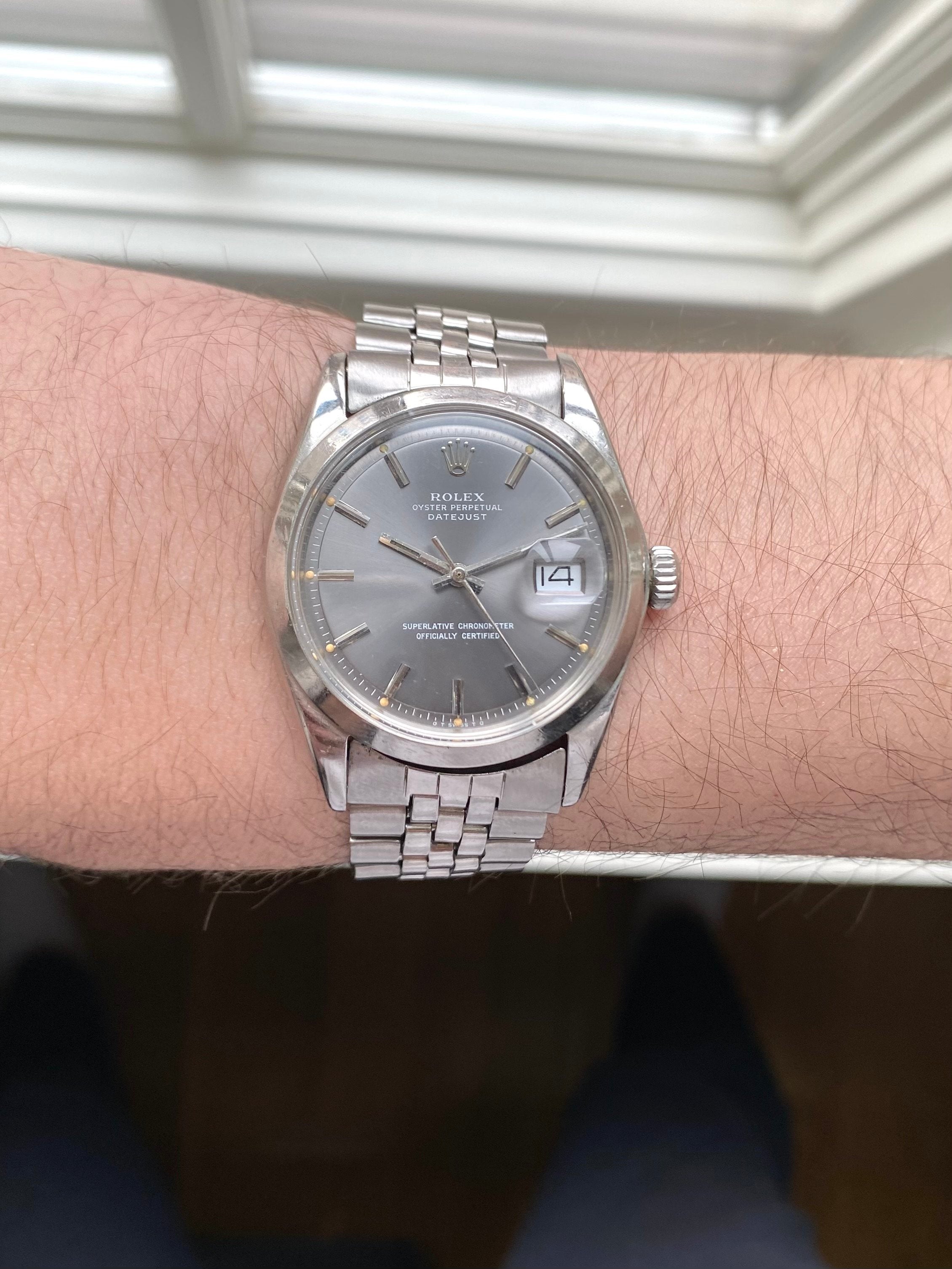 Rolex Datejust 1600 - Grey