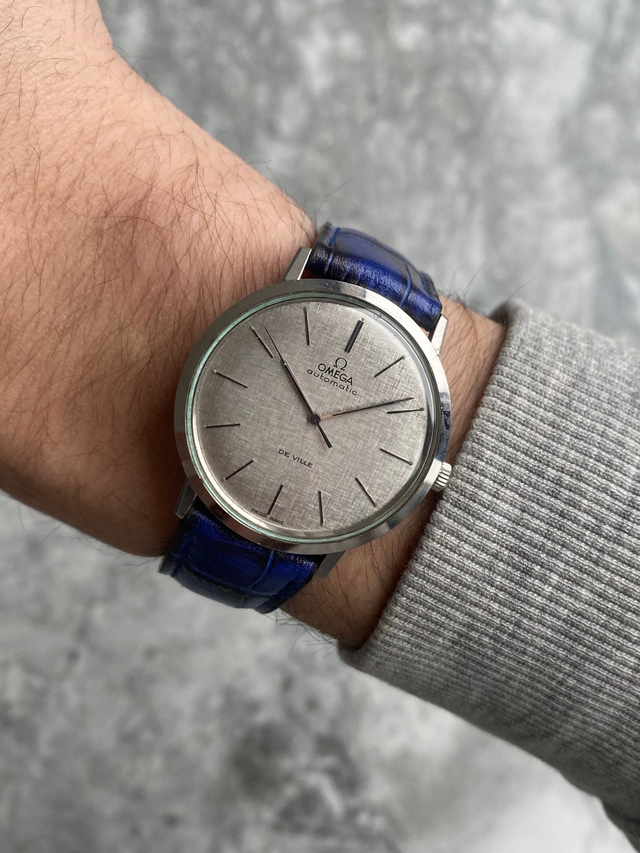 Omega De Ville - Silver Linen Dial.