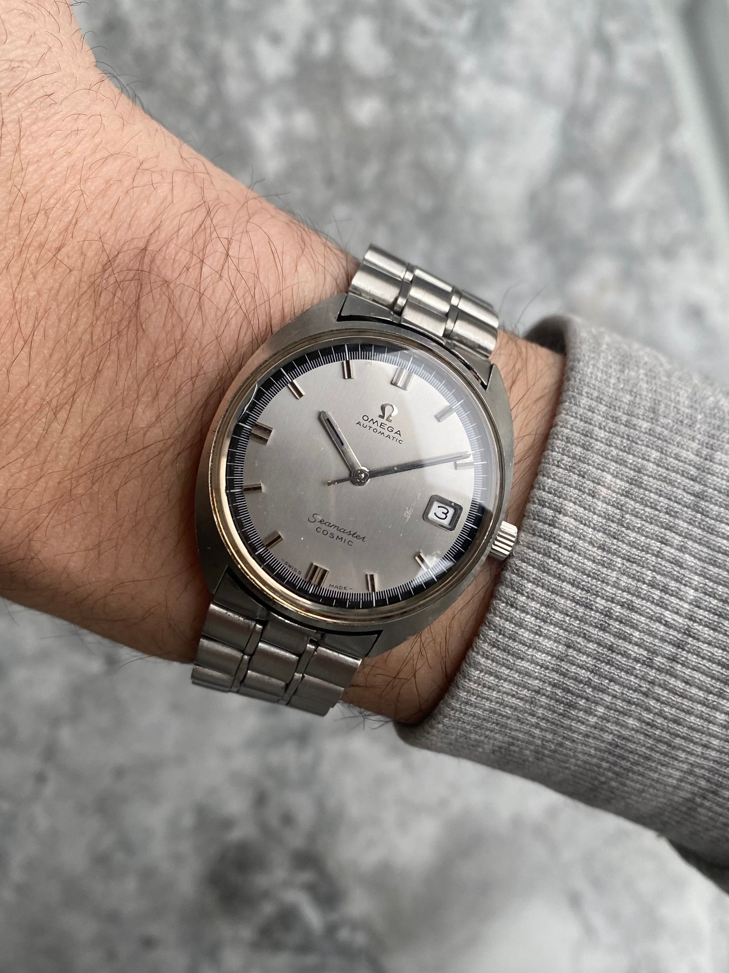 Omega Seamaster Cosmic - Two Tone Dial.