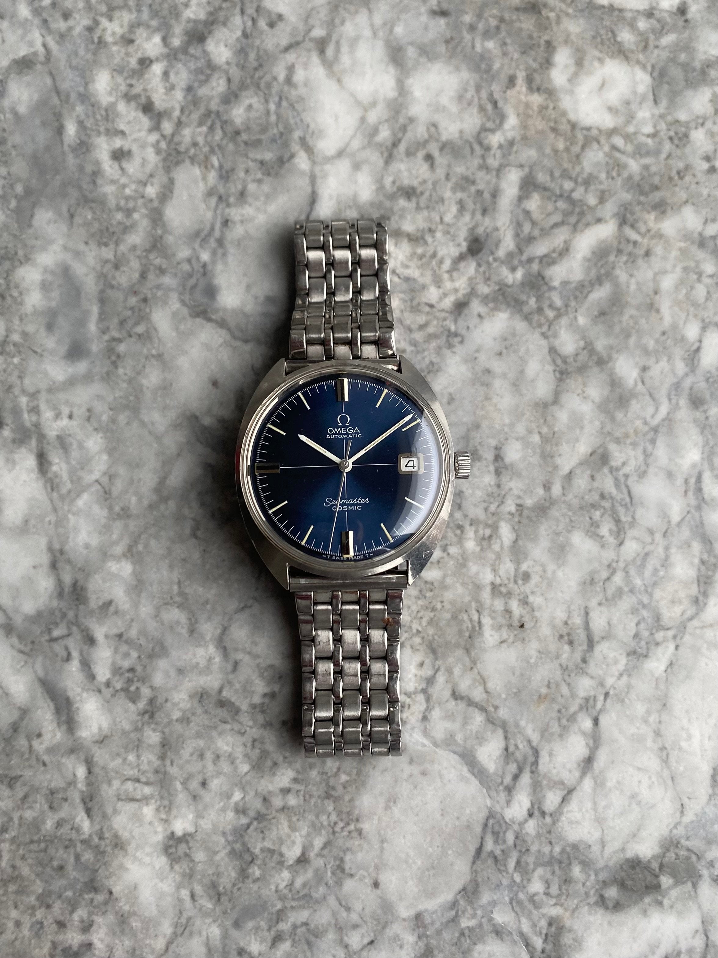 Omega Seamaster Cosmic - Blue Dial.