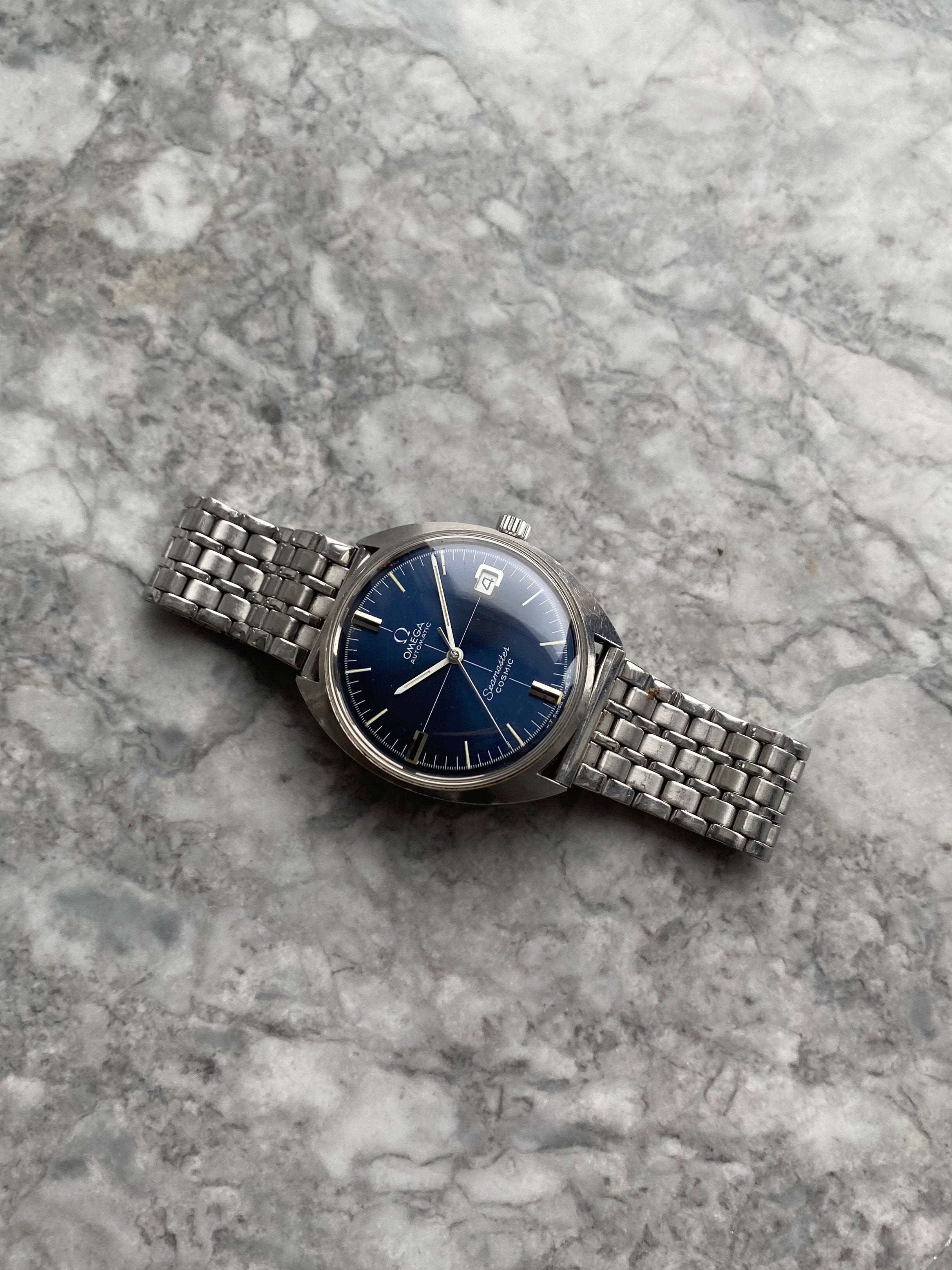 Omega Seamaster Cosmic - Blue Dial.