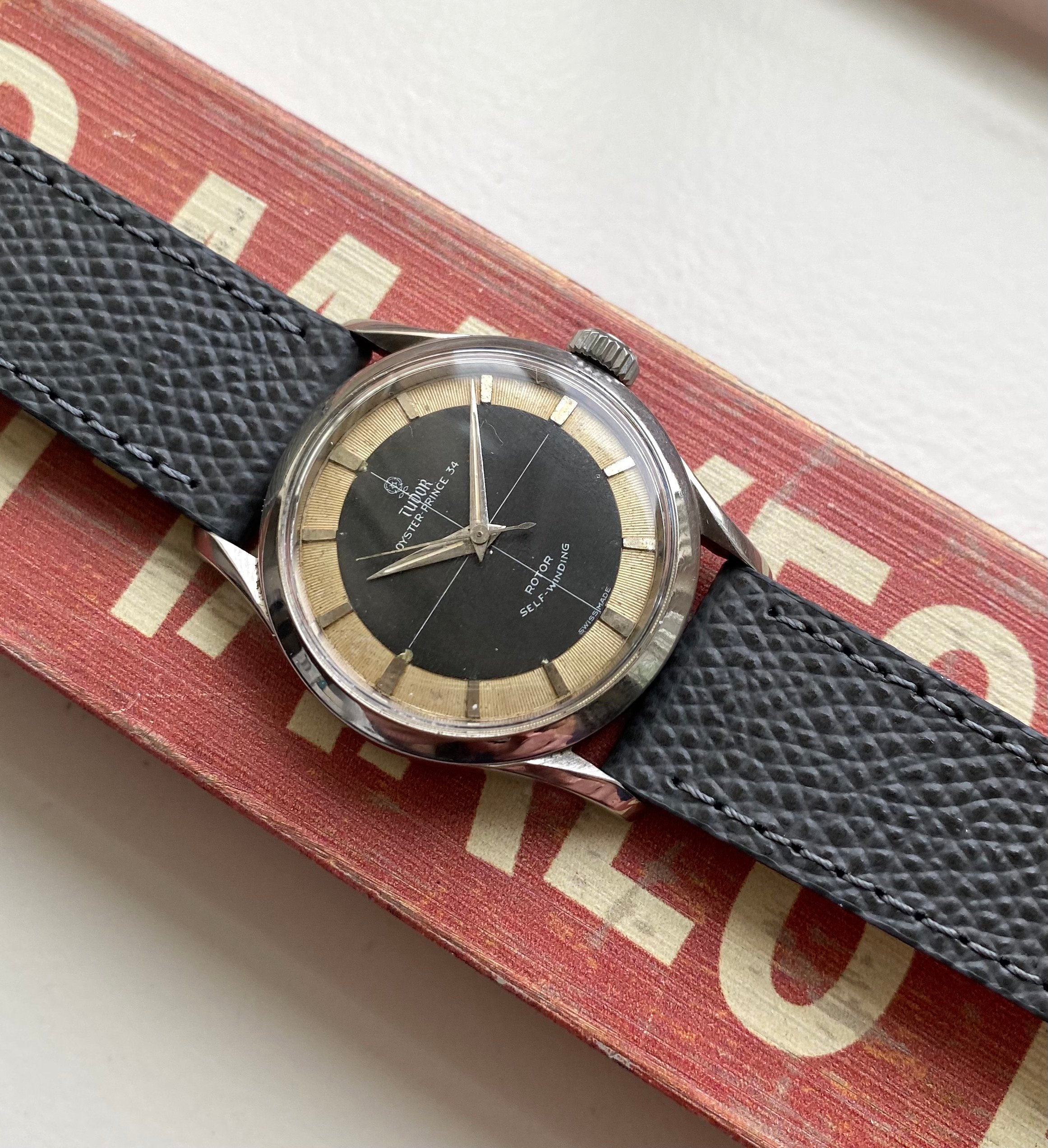 Tudor Oyster Prince — "Tuxedo" Dial