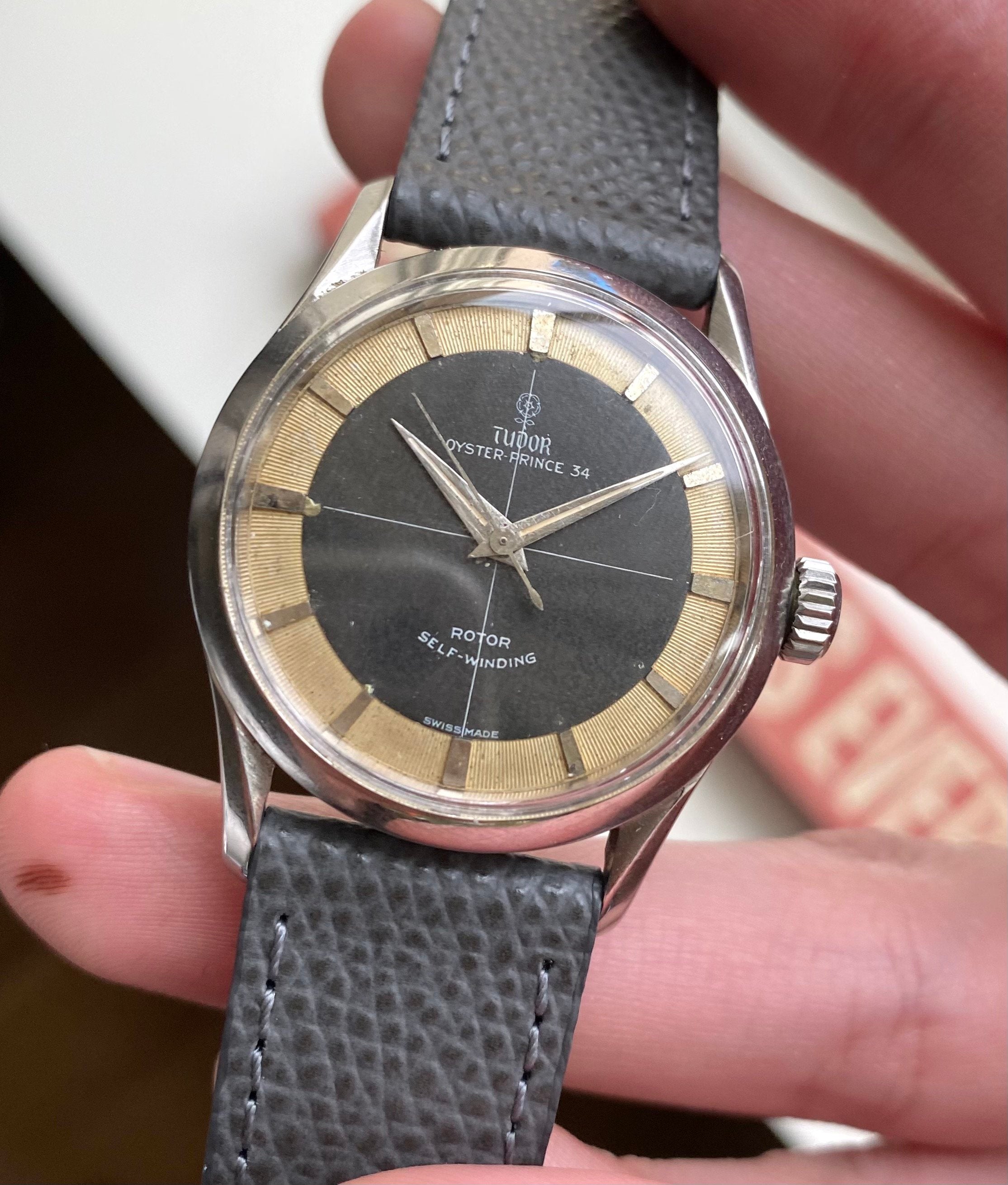 Tudor Oyster Prince — "Tuxedo" Dial