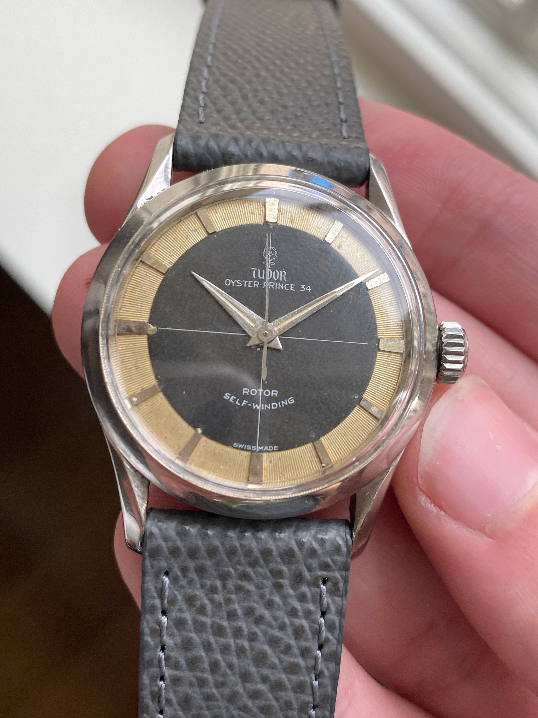 Tudor Oyster Prince — "Tuxedo" Dial