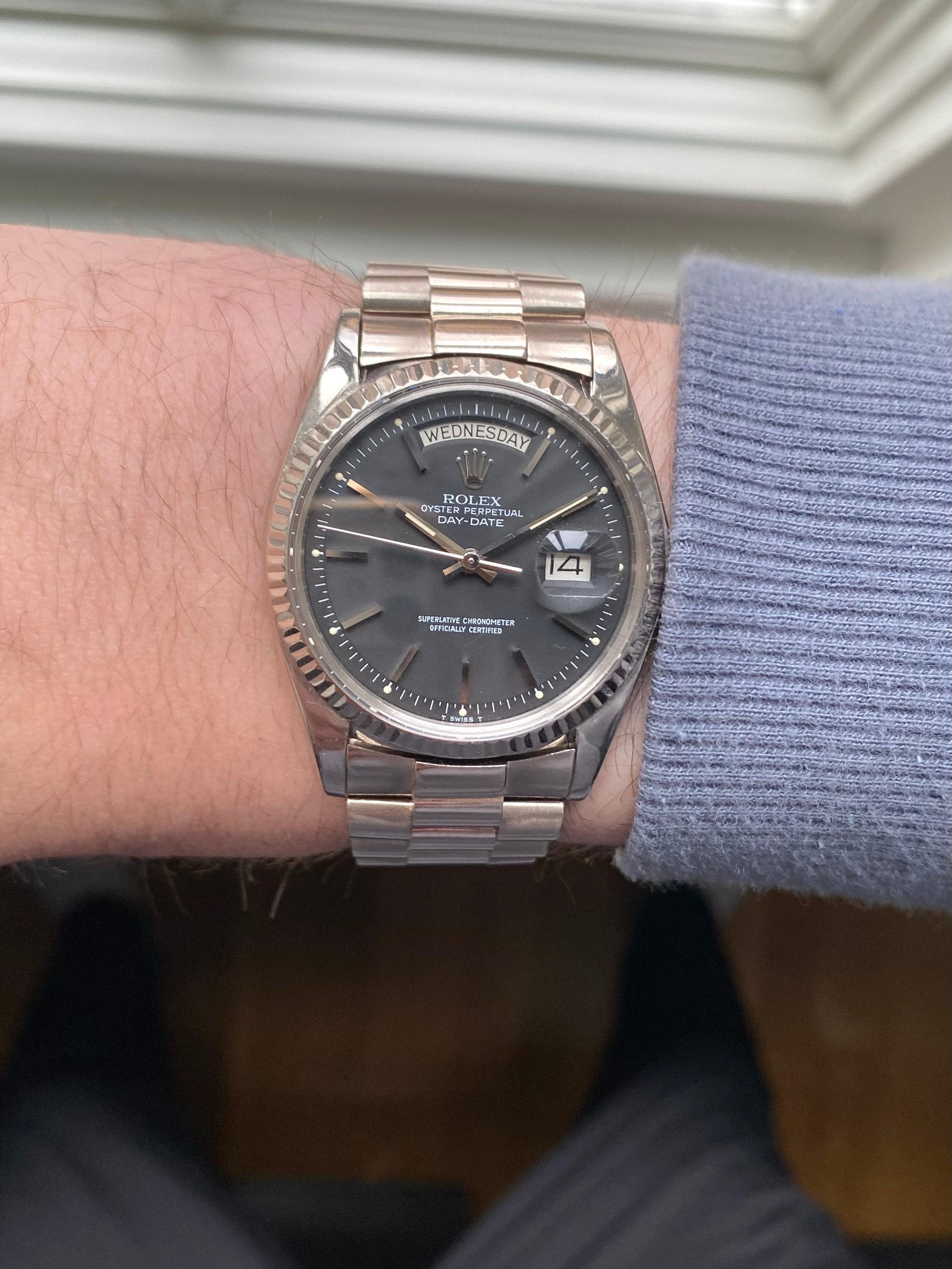 Rolex Daydate 1803 - Matte Black