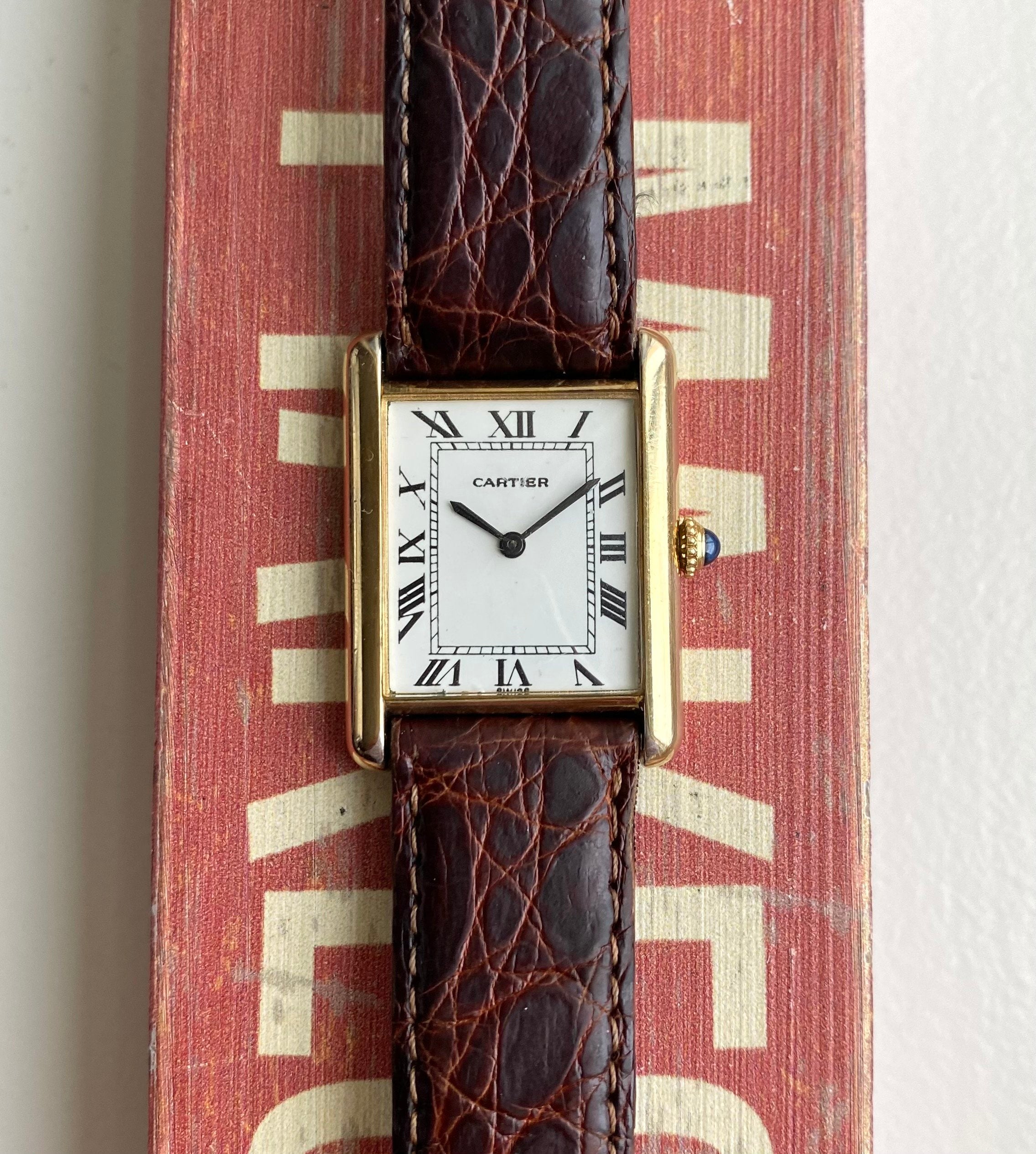 Cartier Tank — "Pre must de Cartier"