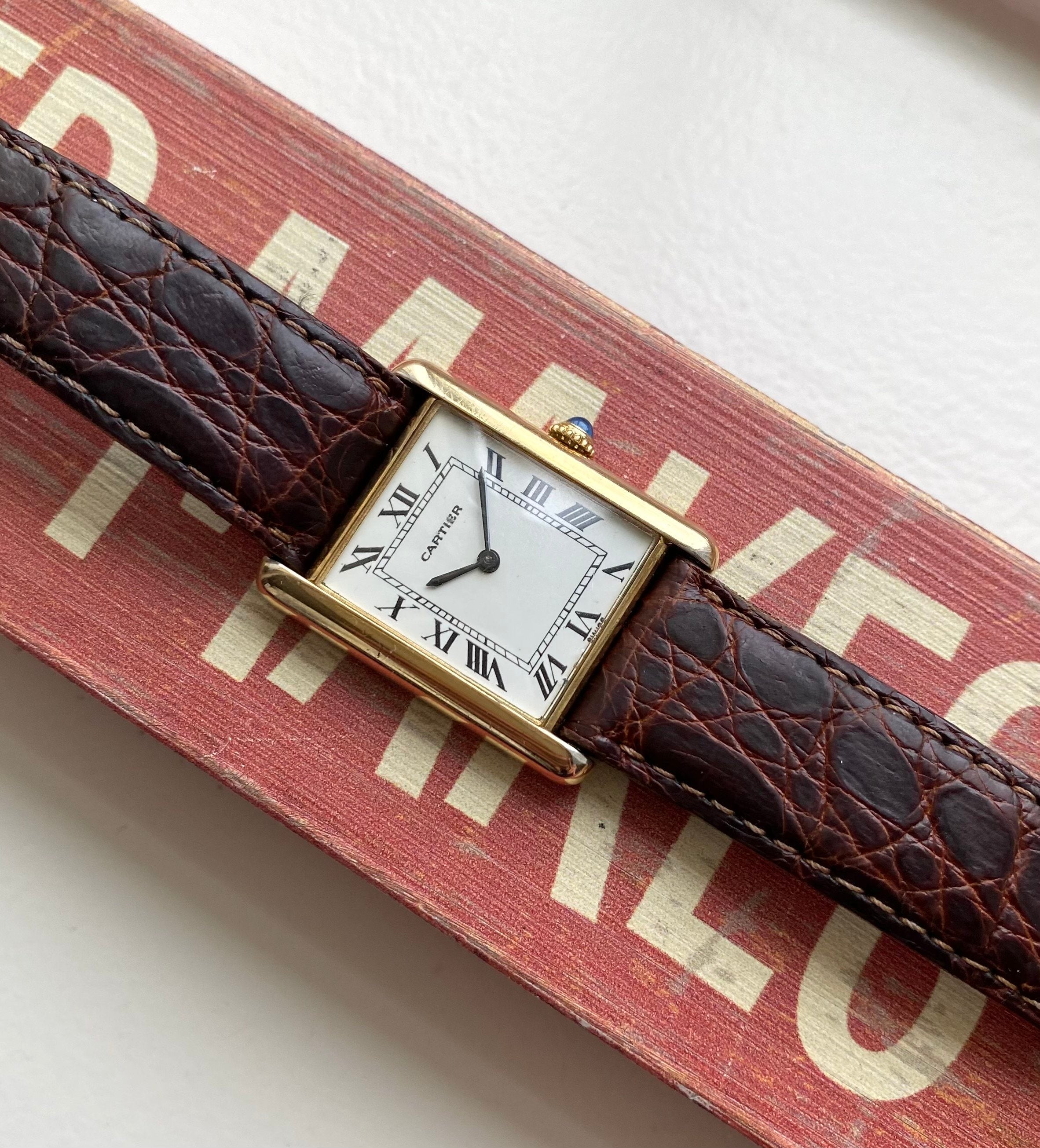 Cartier Tank — "Pre must de Cartier"