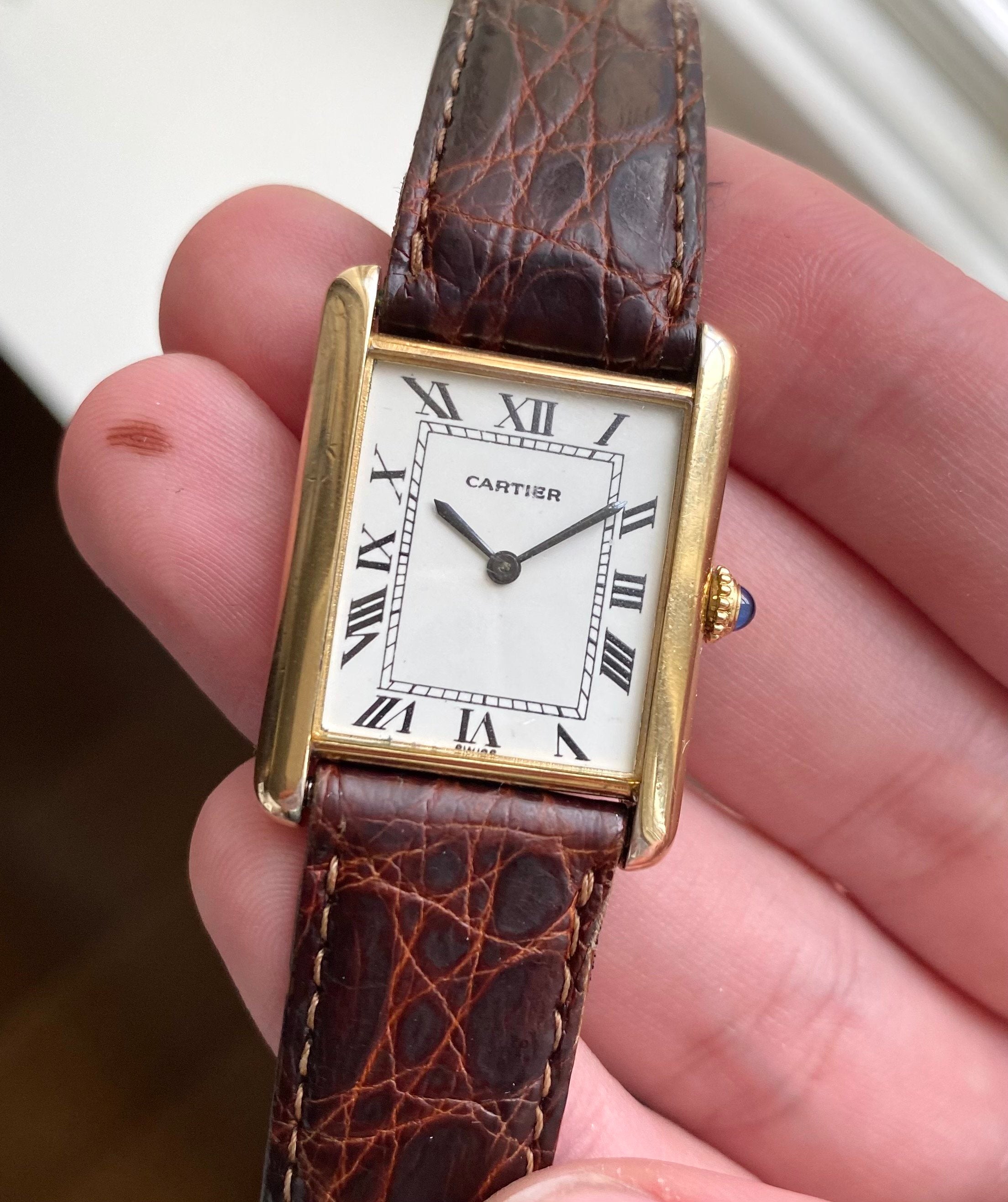 Cartier Tank — "Pre must de Cartier"