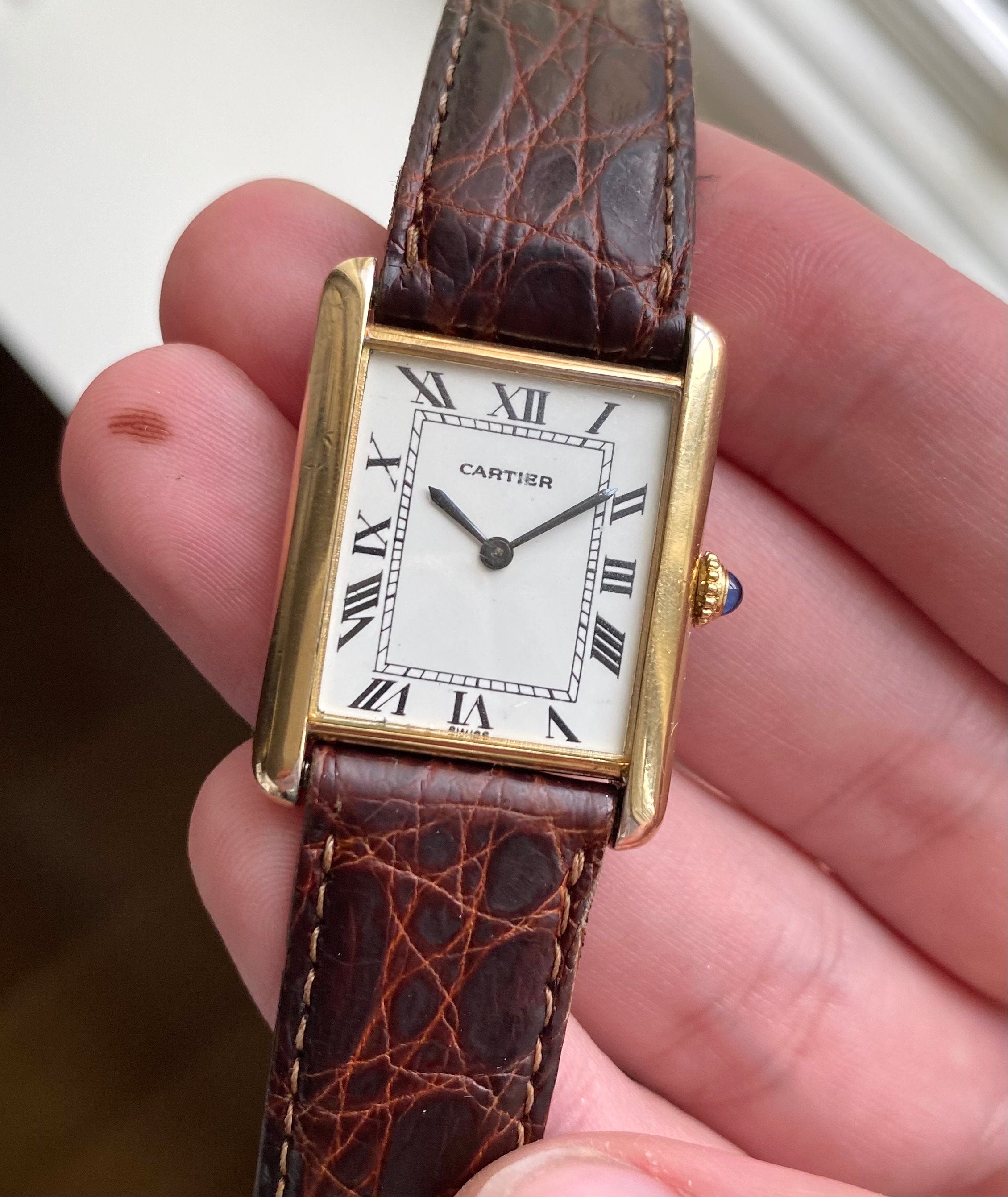 Cartier Tank — "Pre must de Cartier"