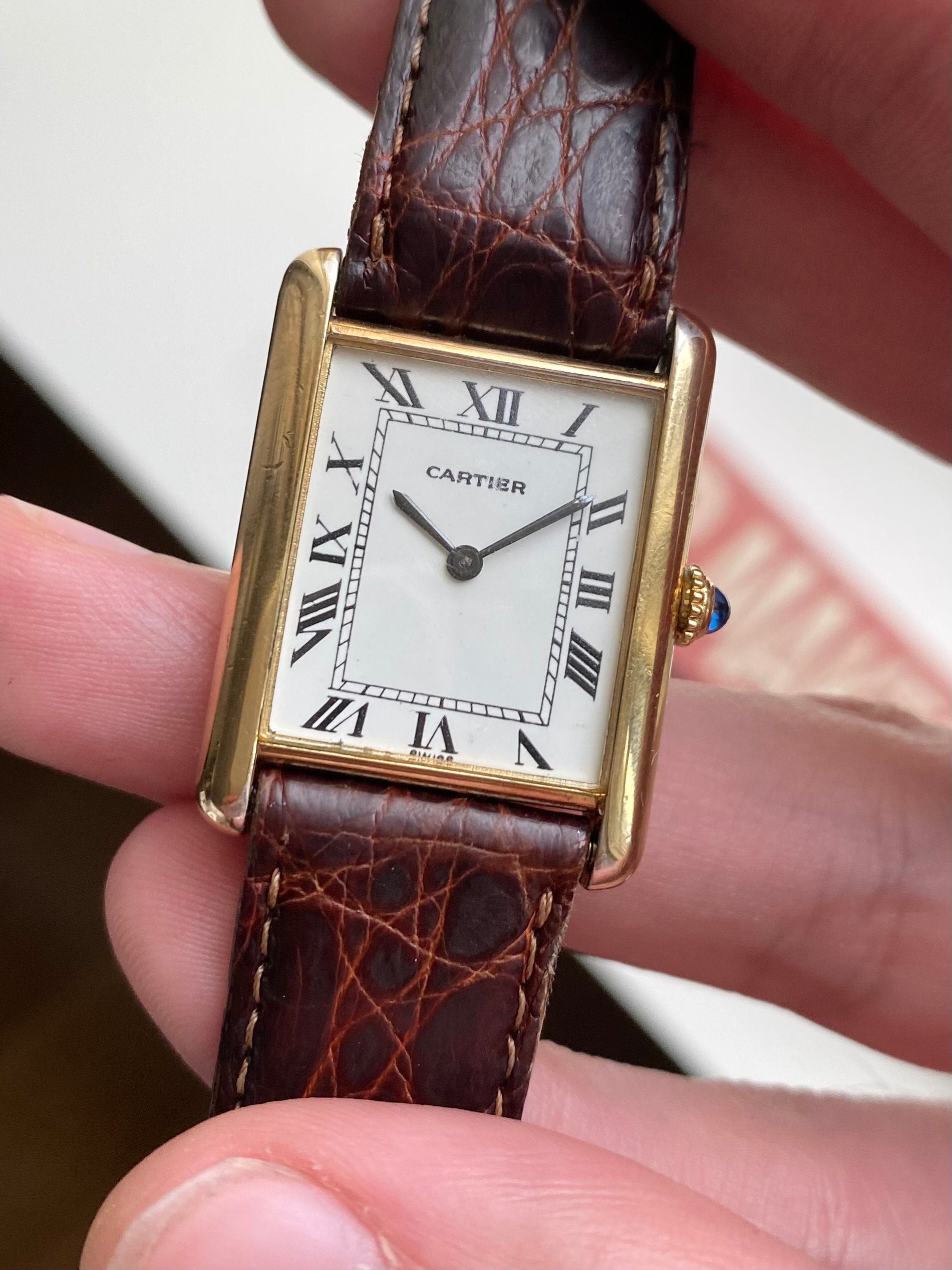 Cartier Tank — "Pre must de Cartier"