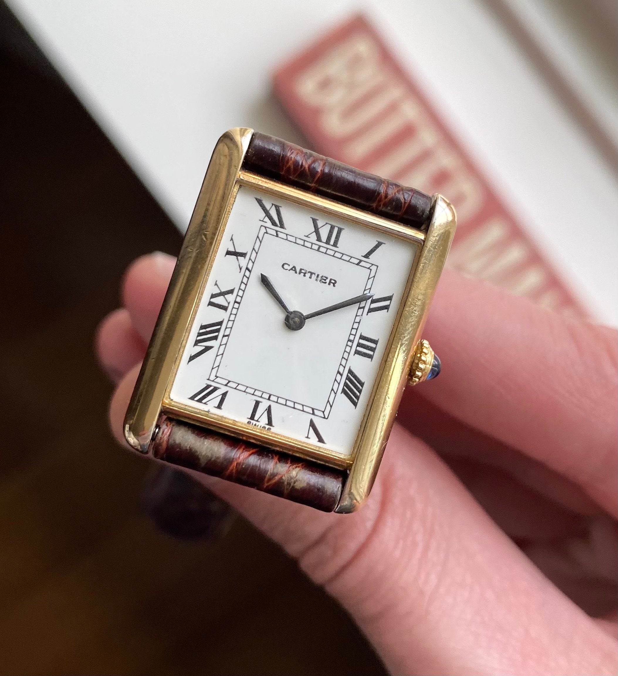 Cartier Tank — "Pre must de Cartier"