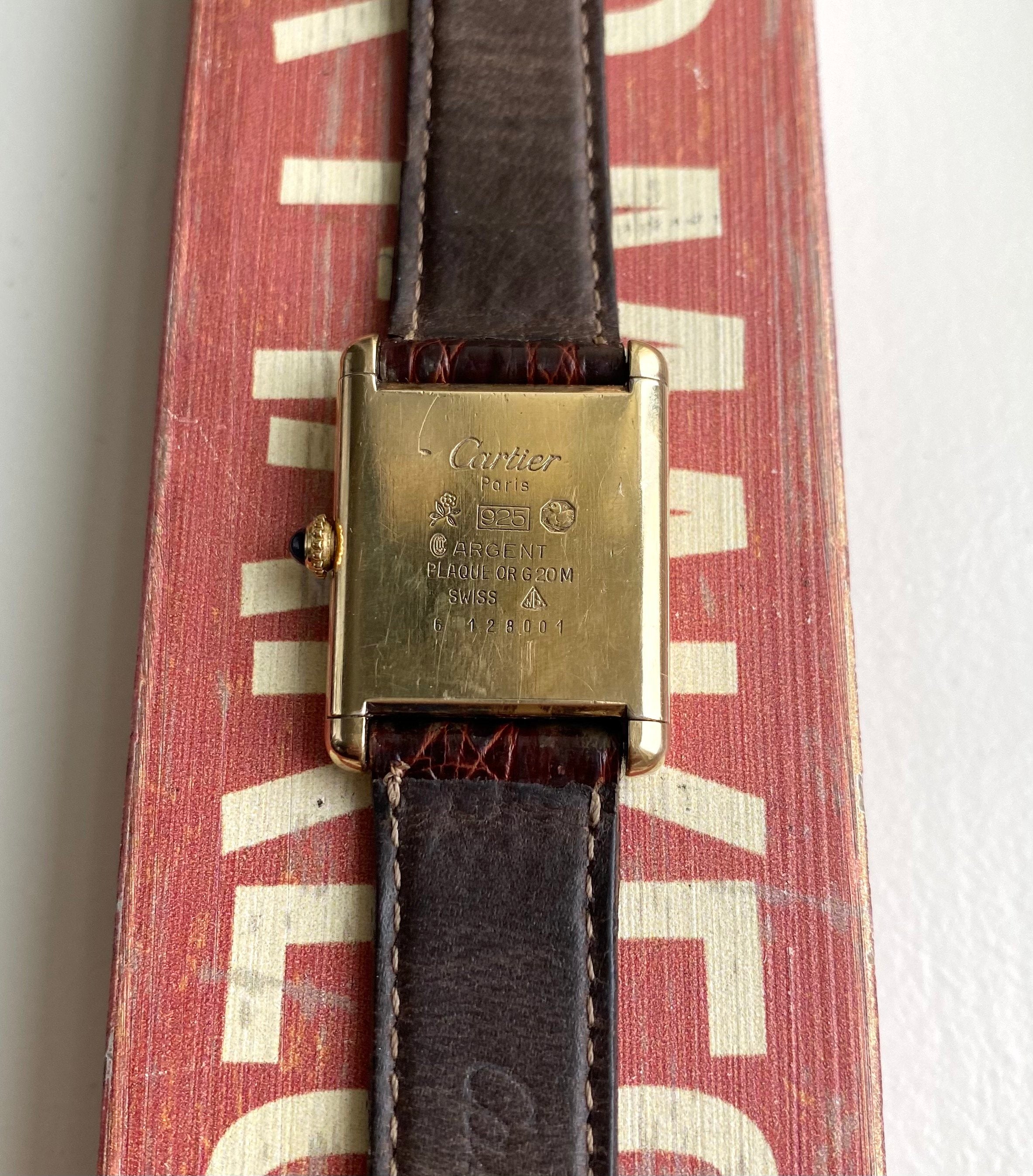 Cartier Tank — "Pre must de Cartier"