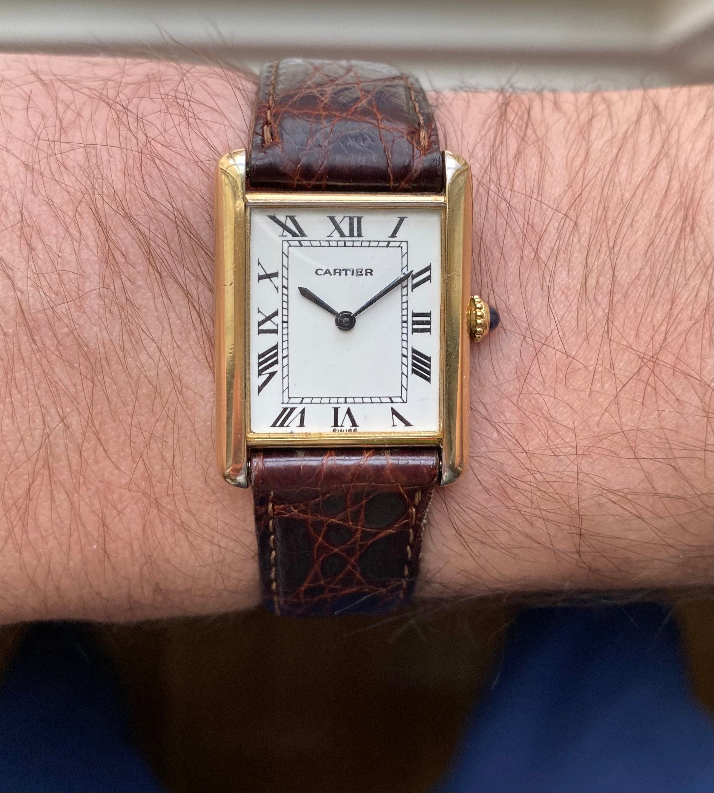 Cartier Tank — "Pre must de Cartier"