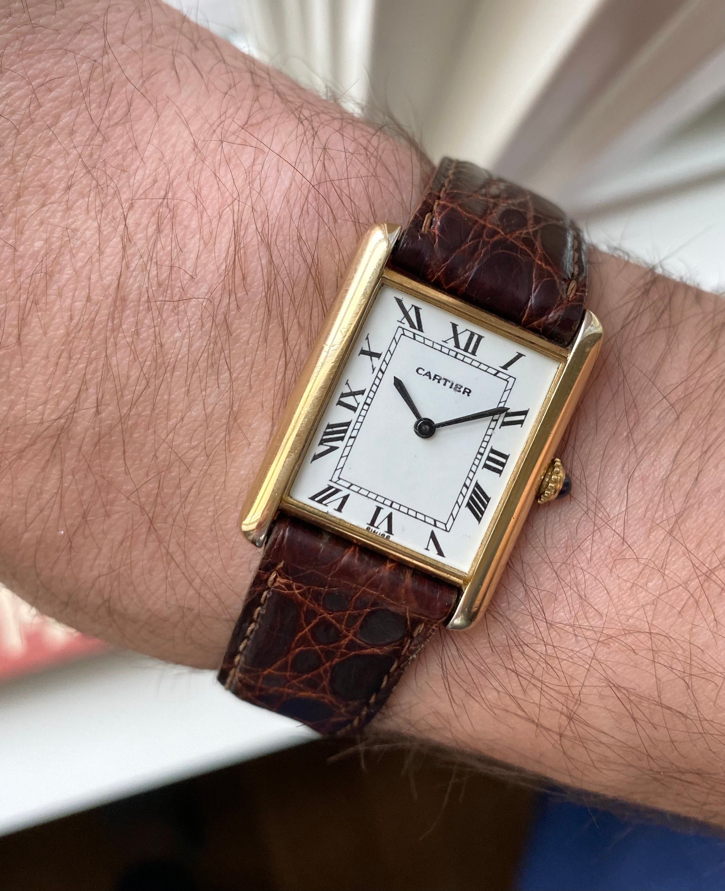 Cartier Tank — "Pre must de Cartier"