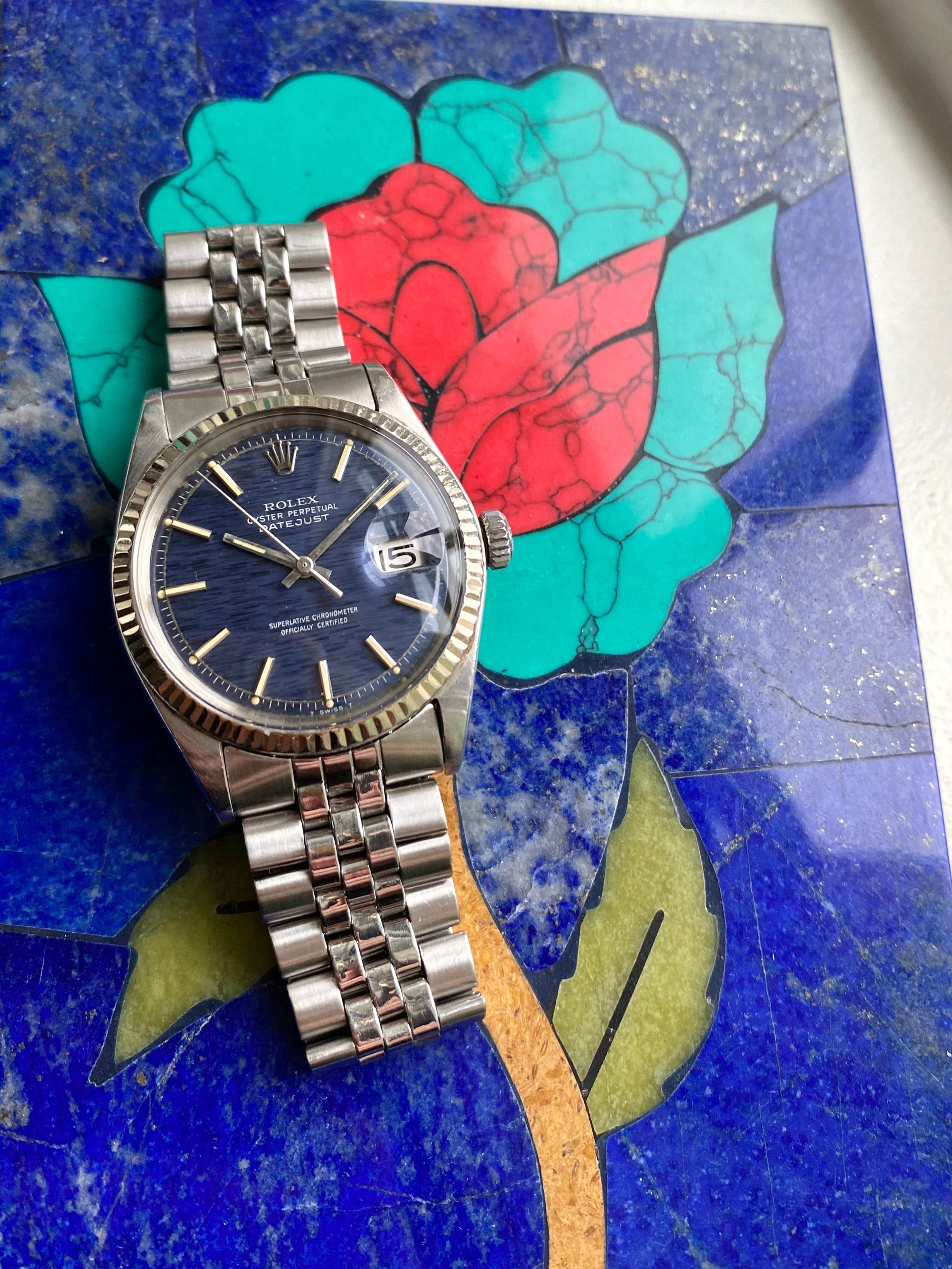 Rolex Datejust 1601 - Blue Mosaic