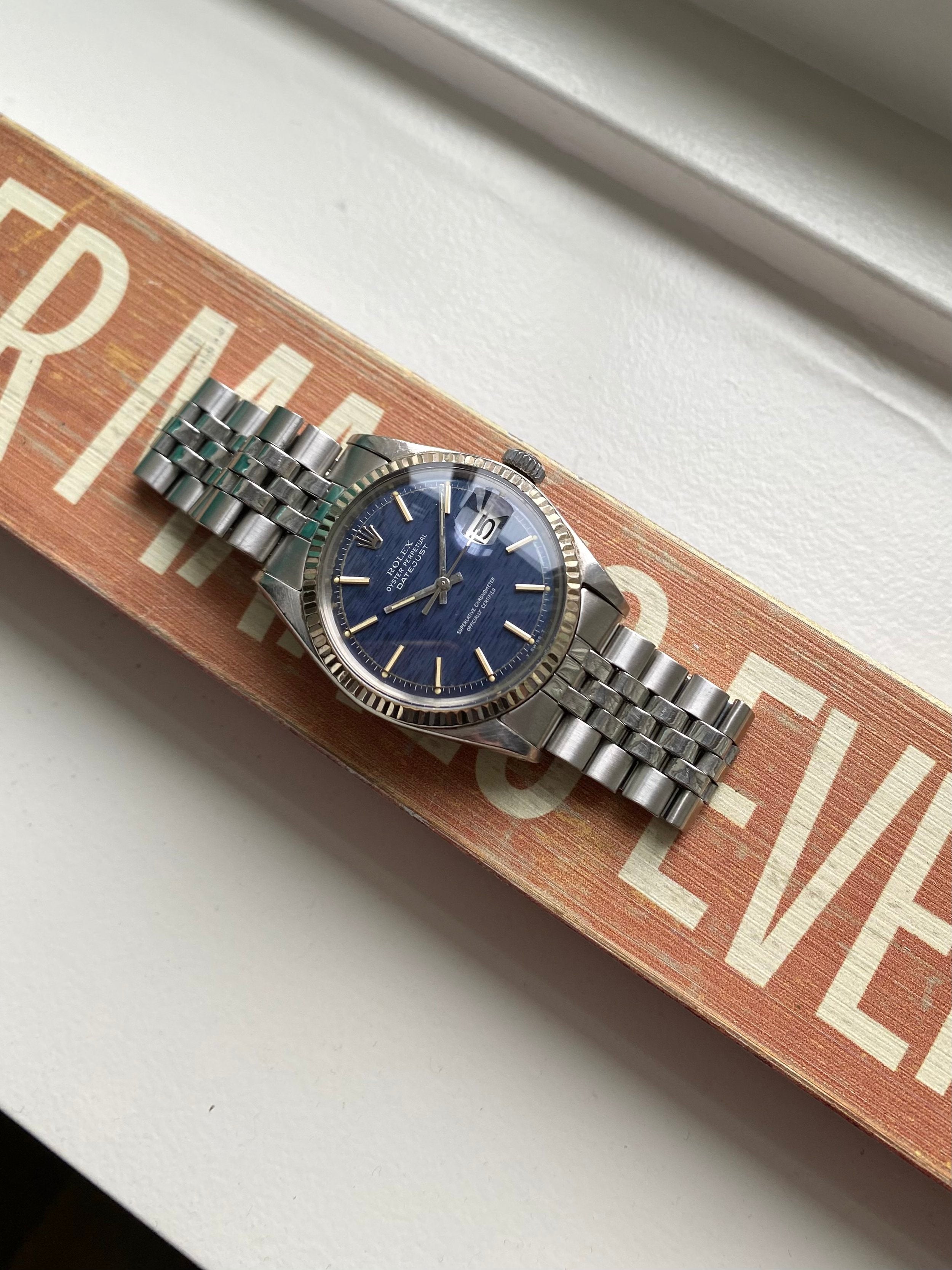 Rolex Datejust 1601 - Blue Mosaic