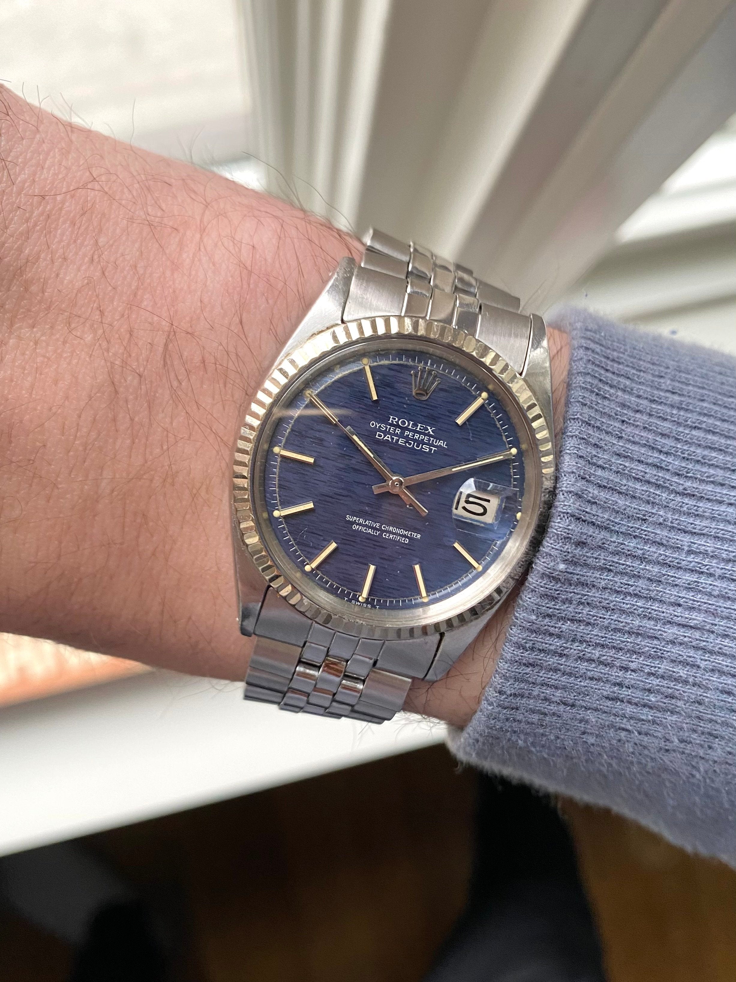 Rolex Datejust 1601 - Blue Mosaic