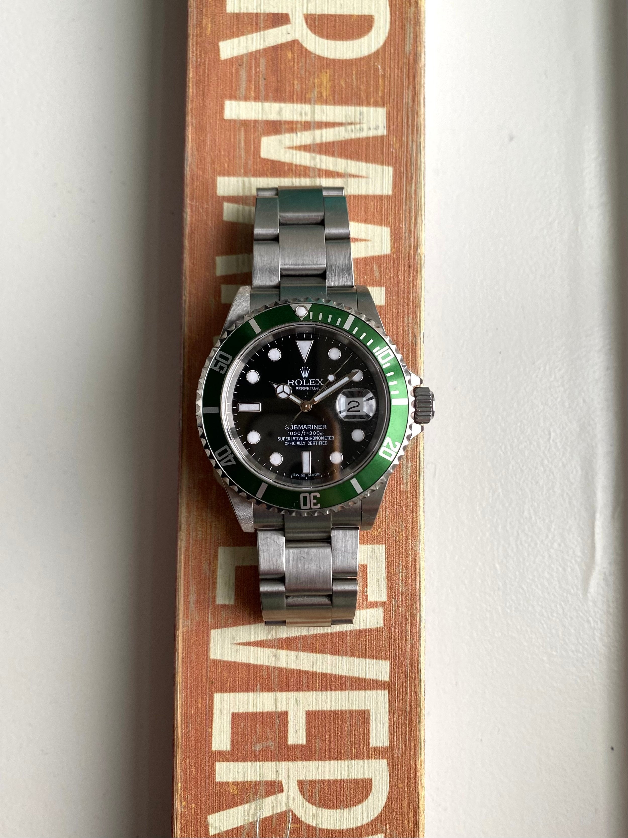 Rolex Submariner 16610T - Kermit